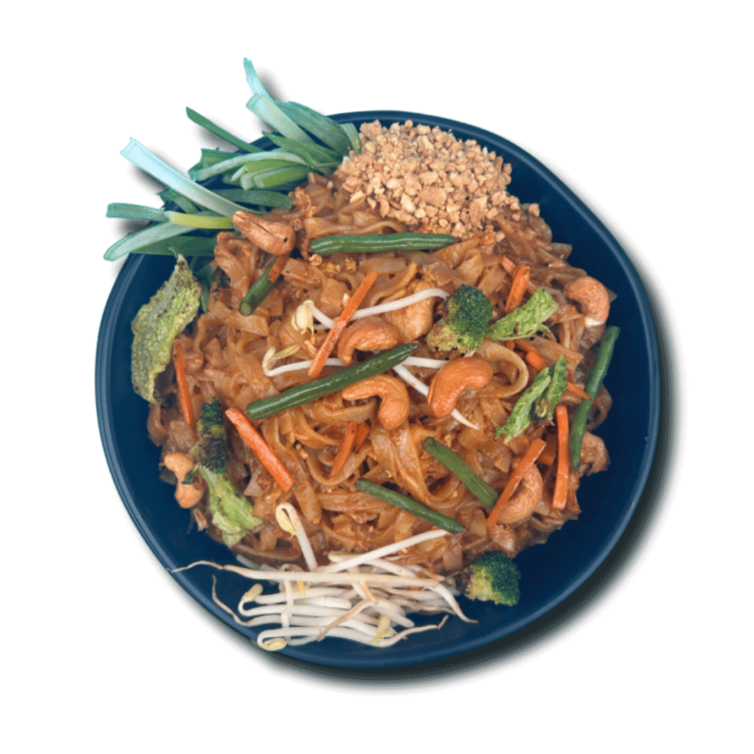 Pad Thaï Veggie - Hiu Thai | Livraison à Monaco, Cap-d'Ail & Beausoleil