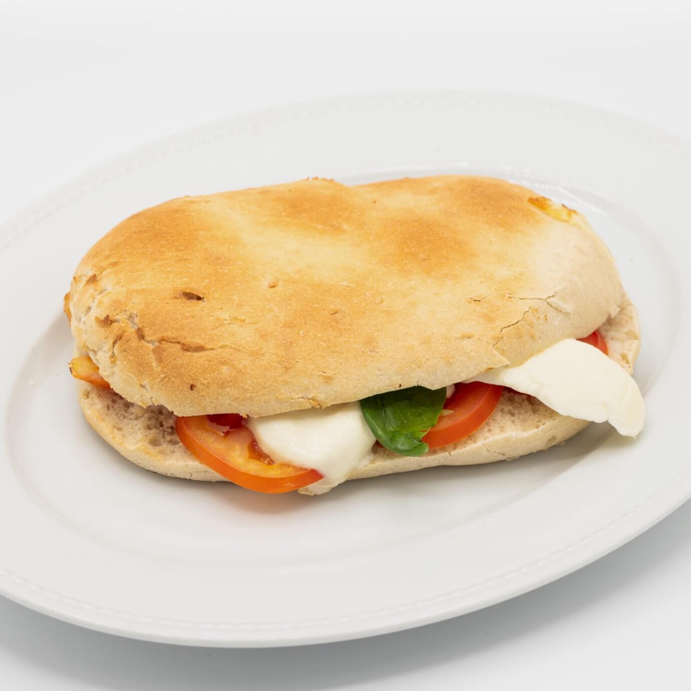 Panini Tomato, mozza and basil - Amore Mio | Sandwiches & Salads Delivery in Monaco, Cap-d'Ail & Beausoleil