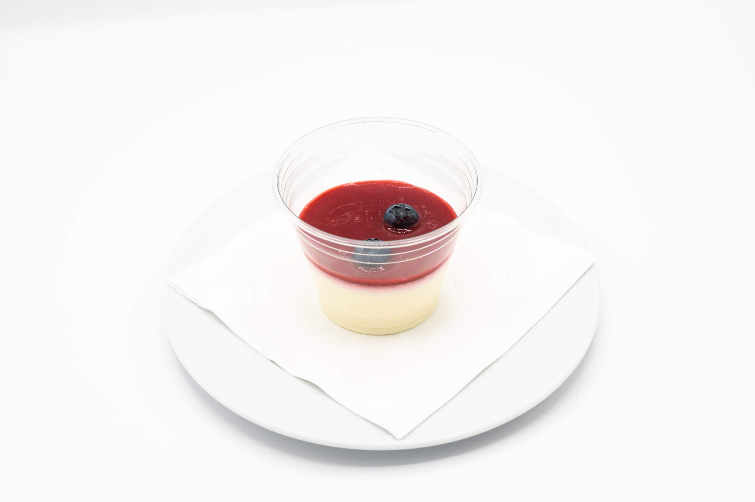 Panna cotta with Red berries coulis - Amore Mio | Sandwiches & Salads Delivery in Monaco, Cap-d'Ail & Beausoleil