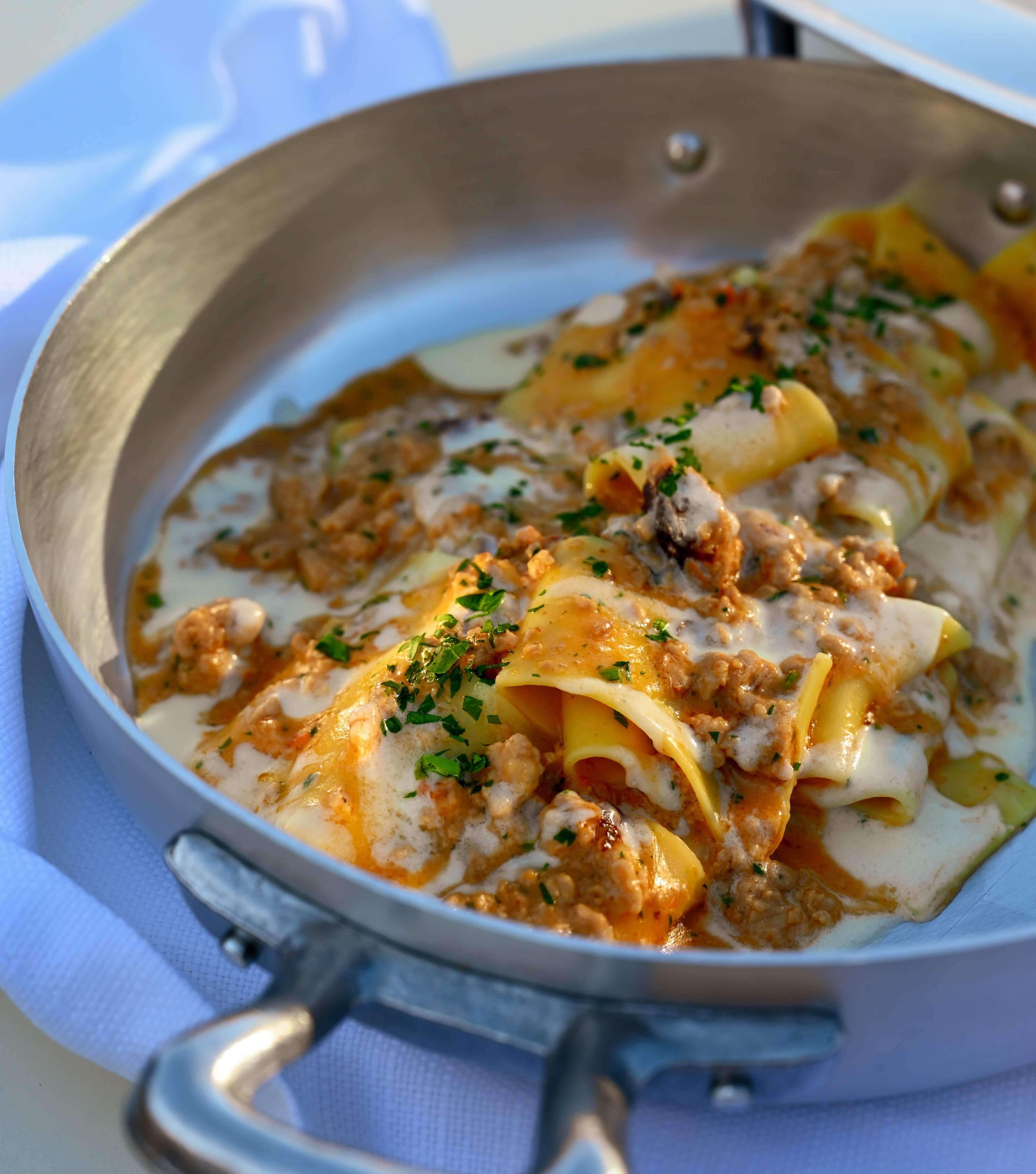 Pappardelle au ragoût de veau
