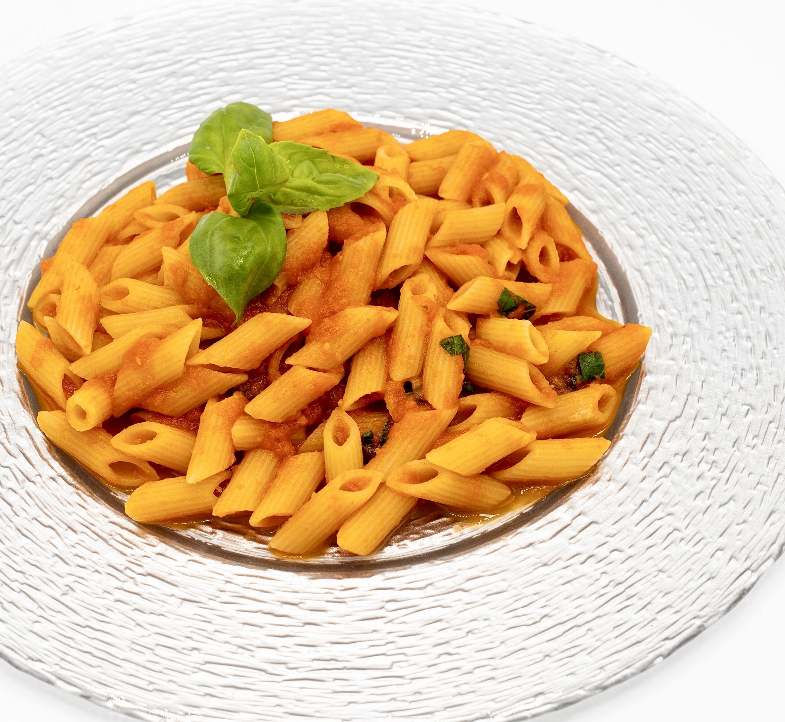 Penne with tomato and basil sauce - Bubble Bar