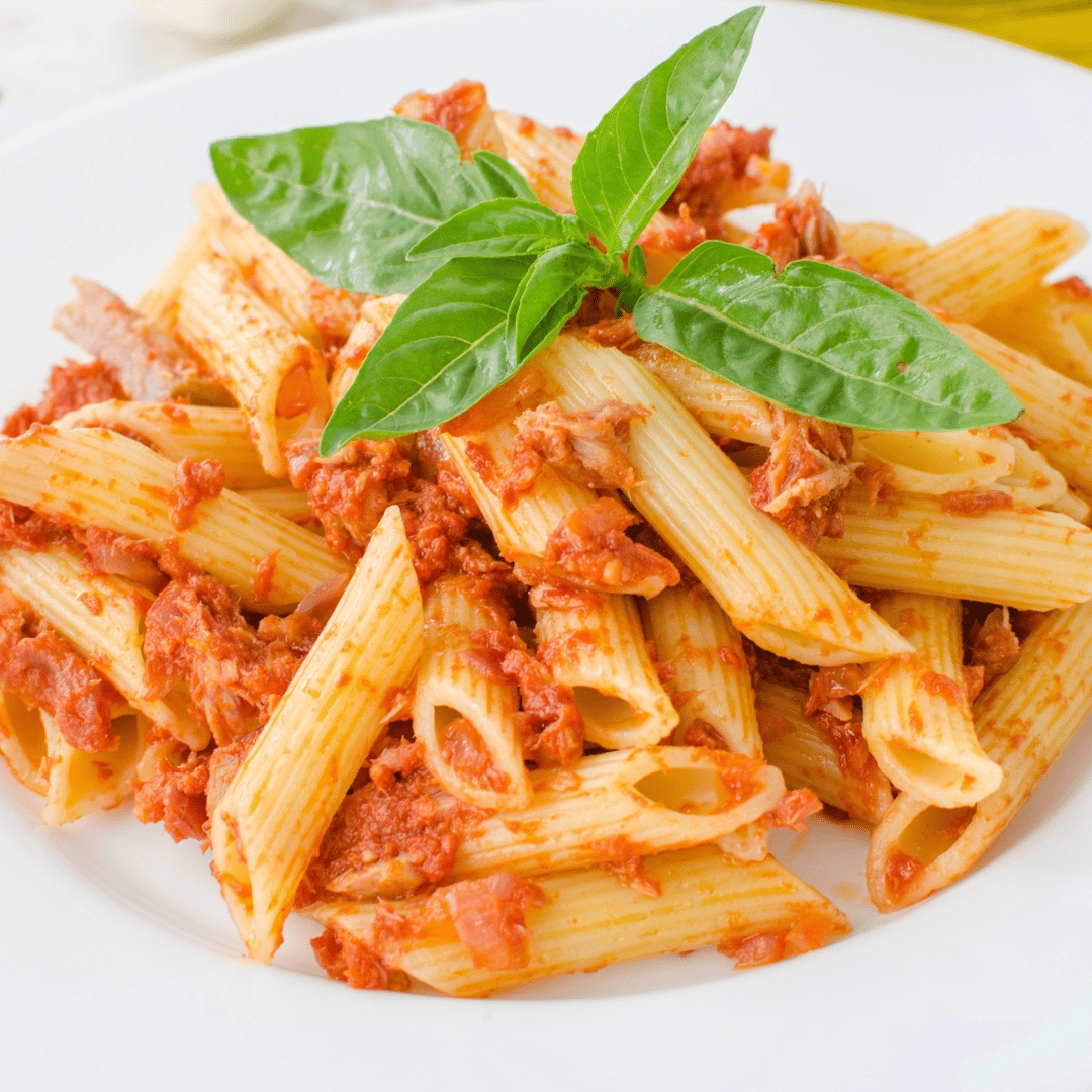 Penne with tuna - Bubble Bar