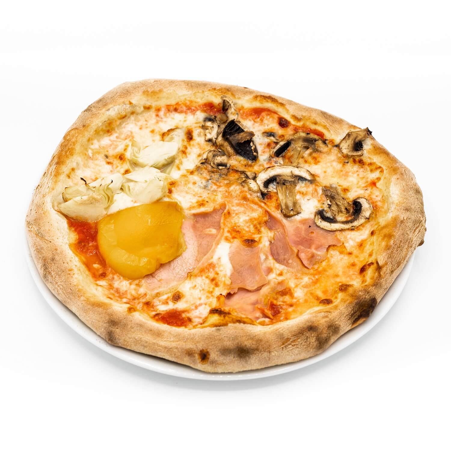 Pizza 4 Saisons - Bella Vita | Livraison Cuisine Italienne & Française à Monaco, Cap-d'Ail & Beausoleil