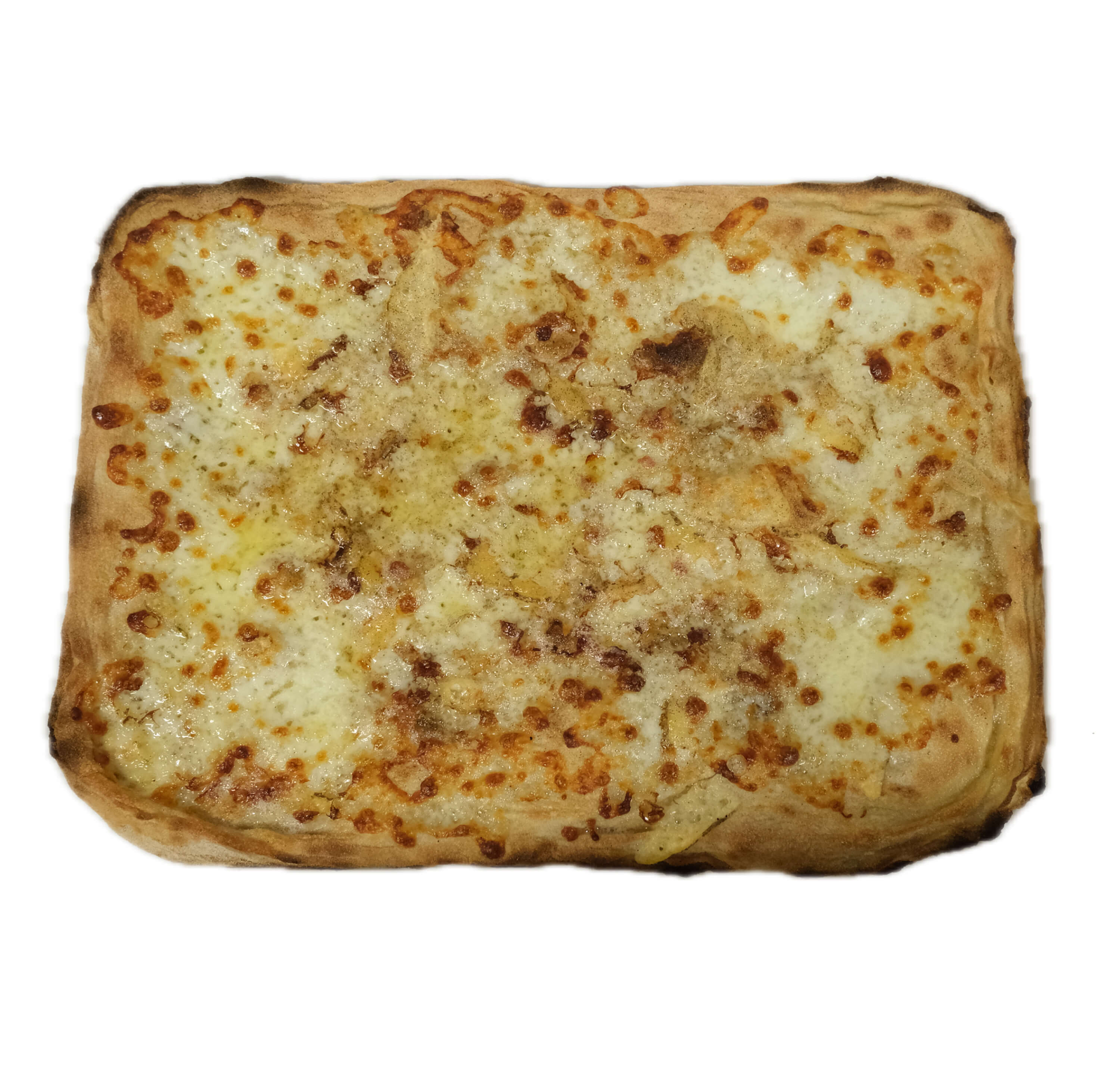Pizza Cacio e Pepe 40x30 - Lo Sfizio Street | Italian Street Food Delivery in Monaco