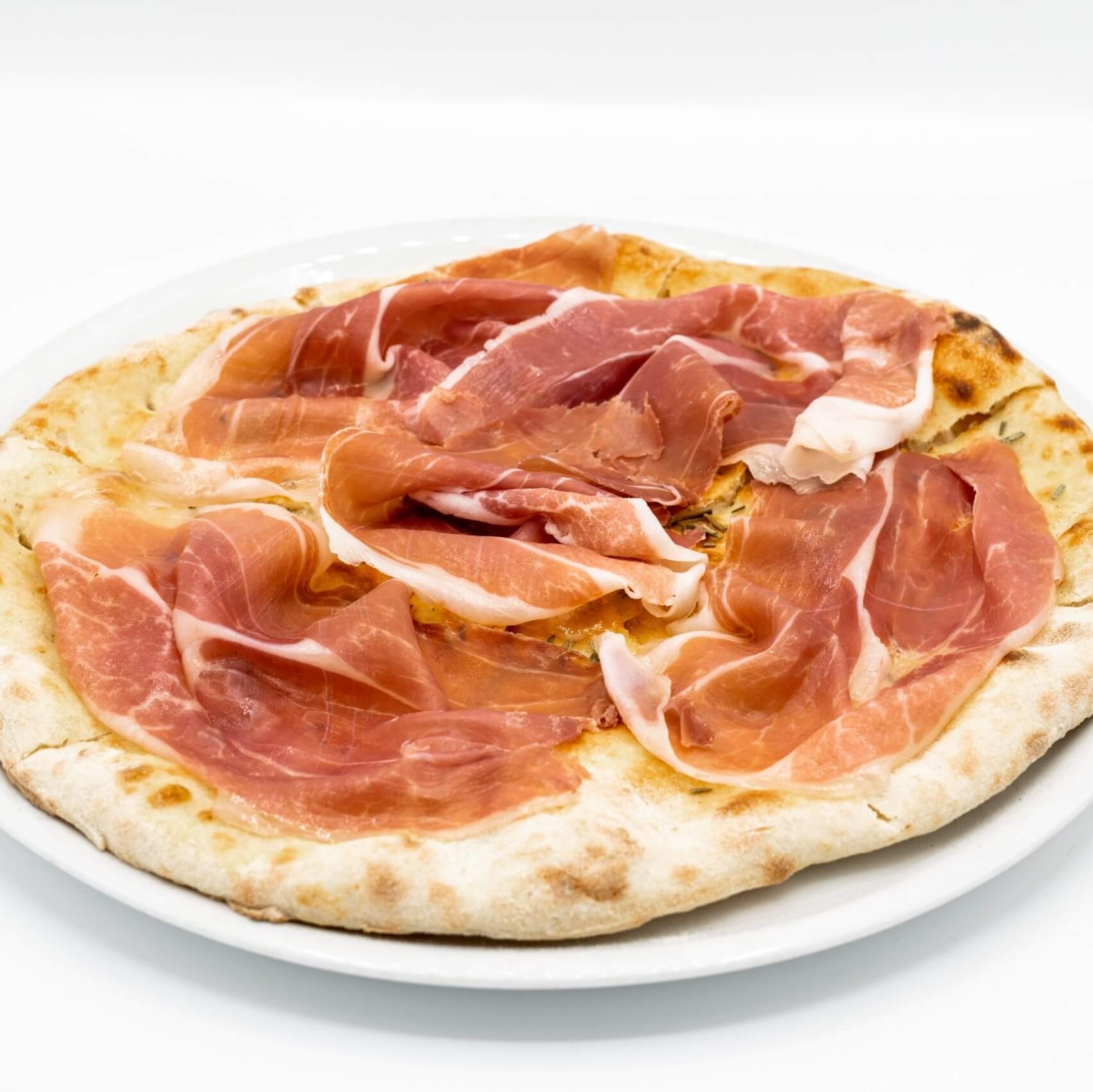 Pizza Jambon - Bella Vita | Livraison Cuisine Italienne & Française à Monaco, Cap-d'Ail & Beausoleil