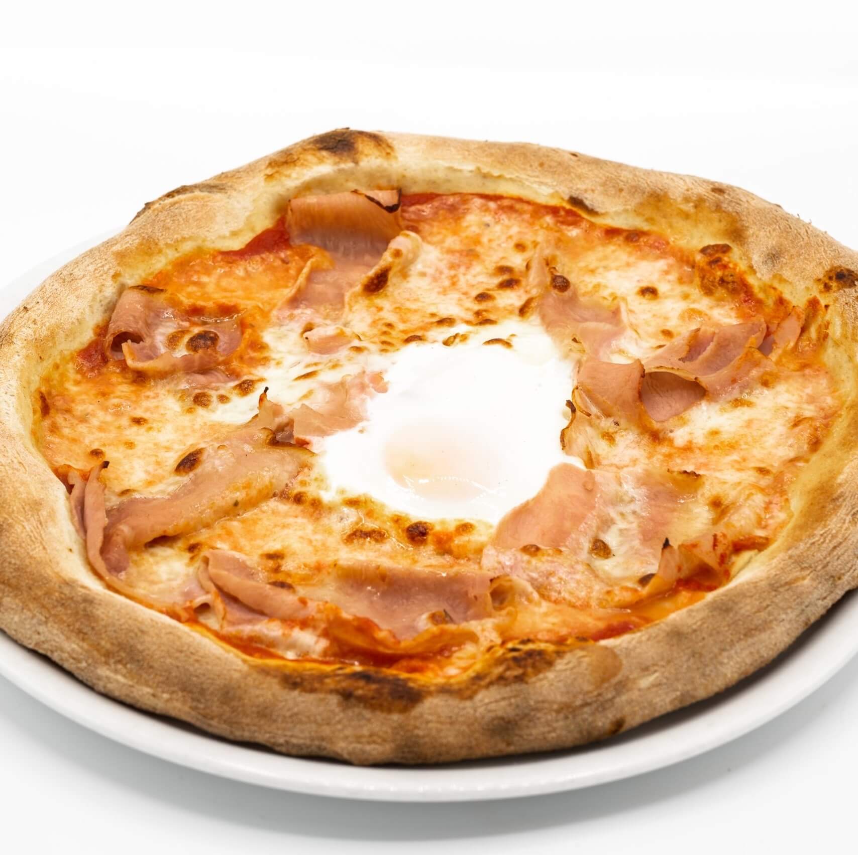 Pizza Occhio di bue - Bella Vita | Livraison Cuisine Italienne & Française à Monaco, Cap-d'Ail & Beausoleil
