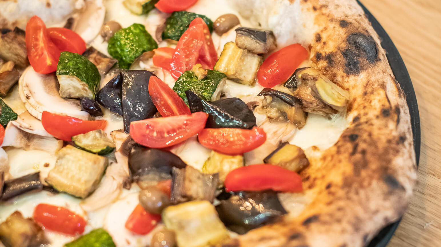 Pizza Vegetariana - Nonna Maria | Authentic Neapolitan Cuisine Delivery in Monaco
