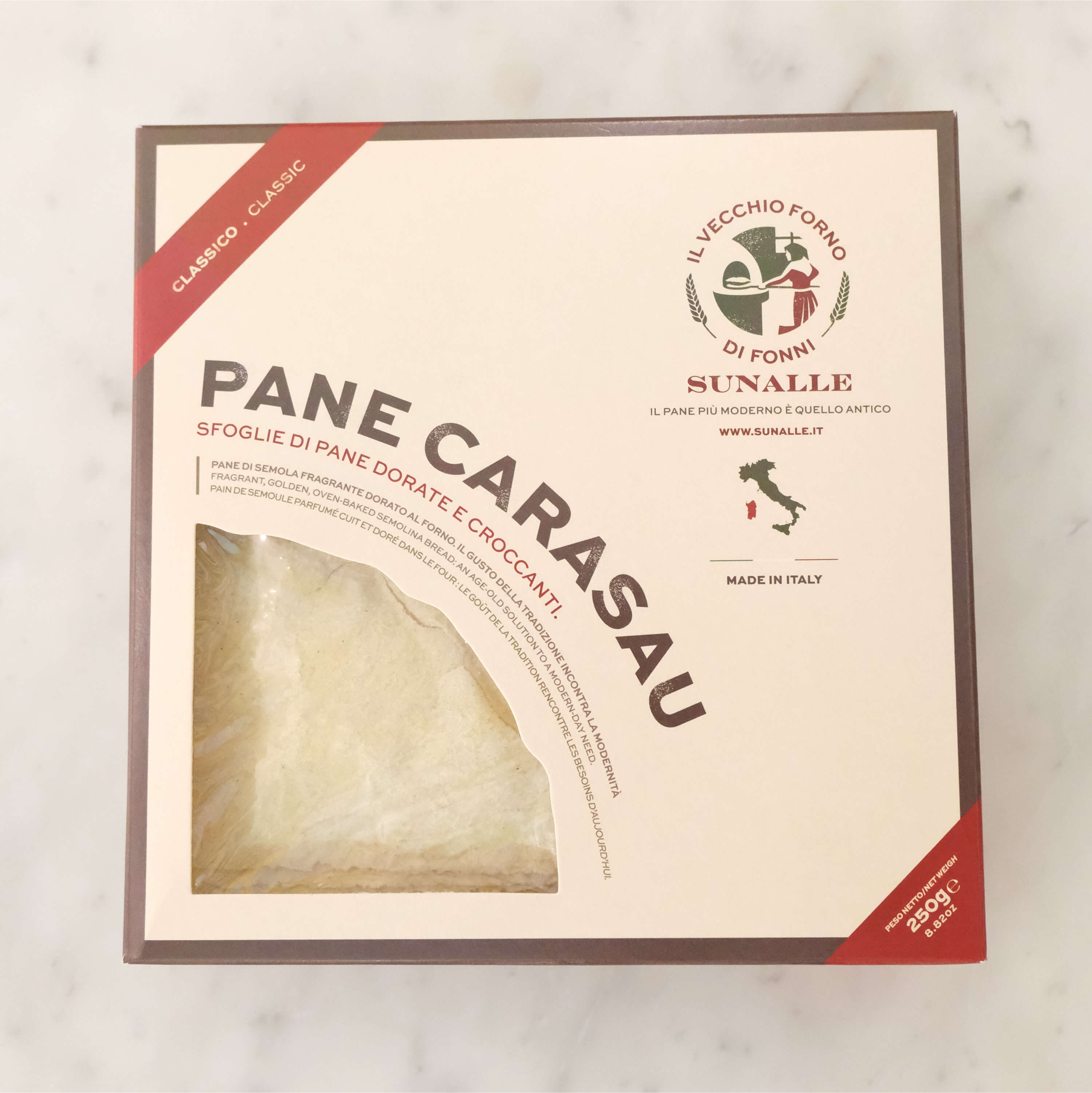 Plain Sardinian bread 250g - Dean and Deluca Shop