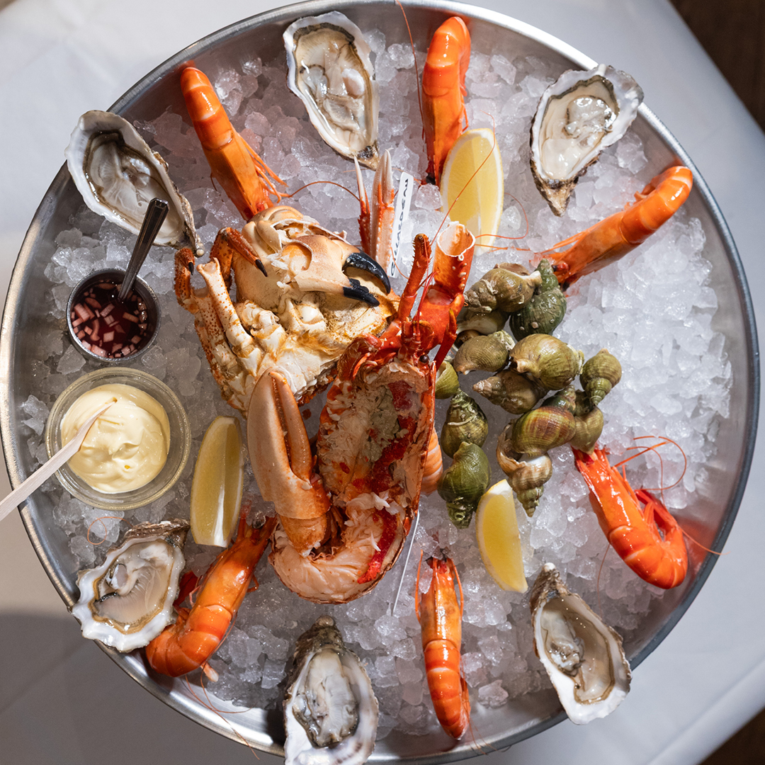 Plateau du Mareyeur for 1 with half crab - Quai des artistes 