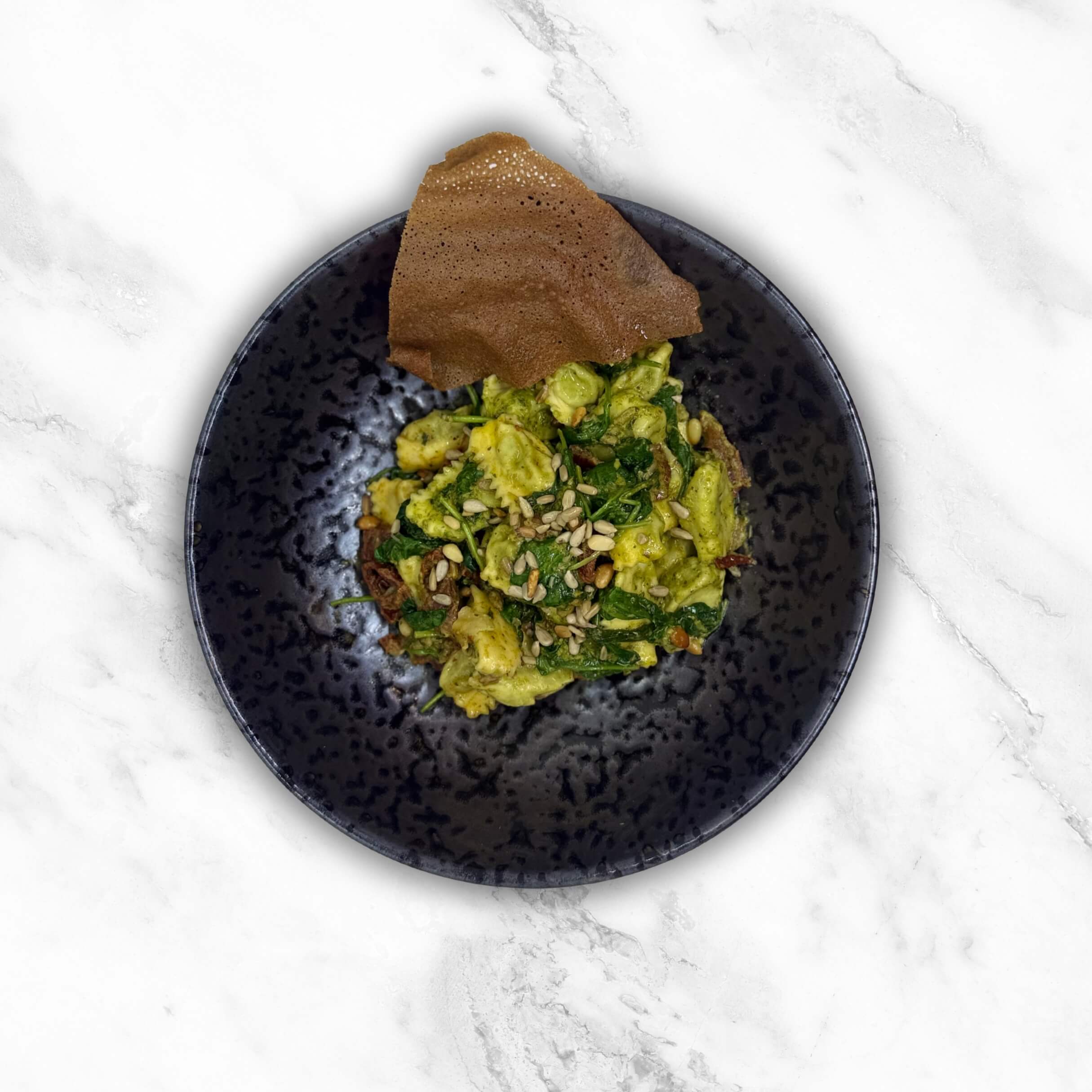 Plin Ricotta and Spinach - Anoïa — Breton Crêpes & Monegasque Flavors Delivered in Monaco