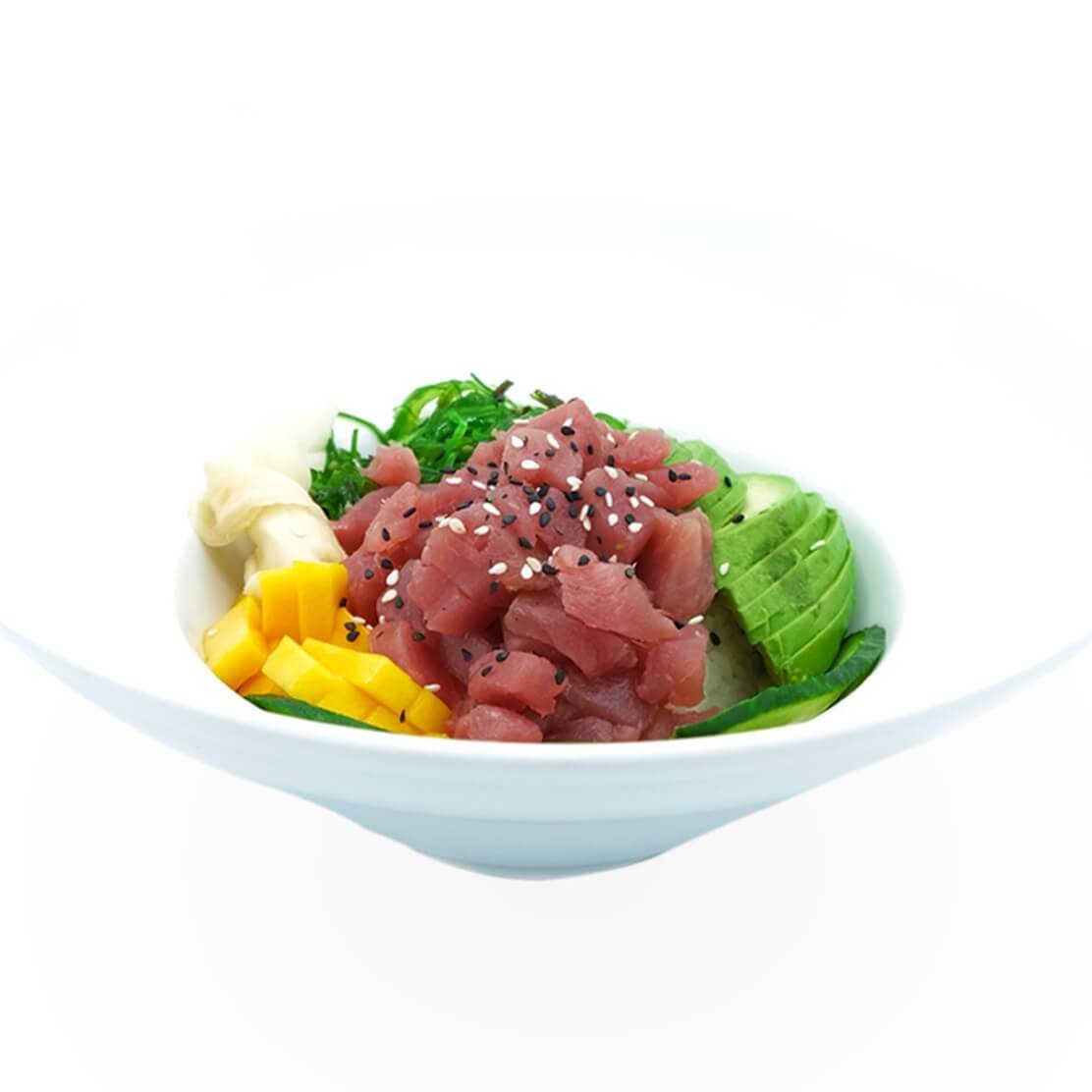 Poke Bowl Tuna  - Amore Mio | Sandwiches & Salads Delivery in Monaco, Cap-d'Ail & Beausoleil