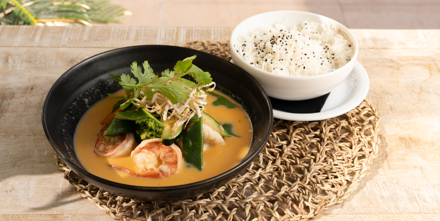 Prawns Red Curry 