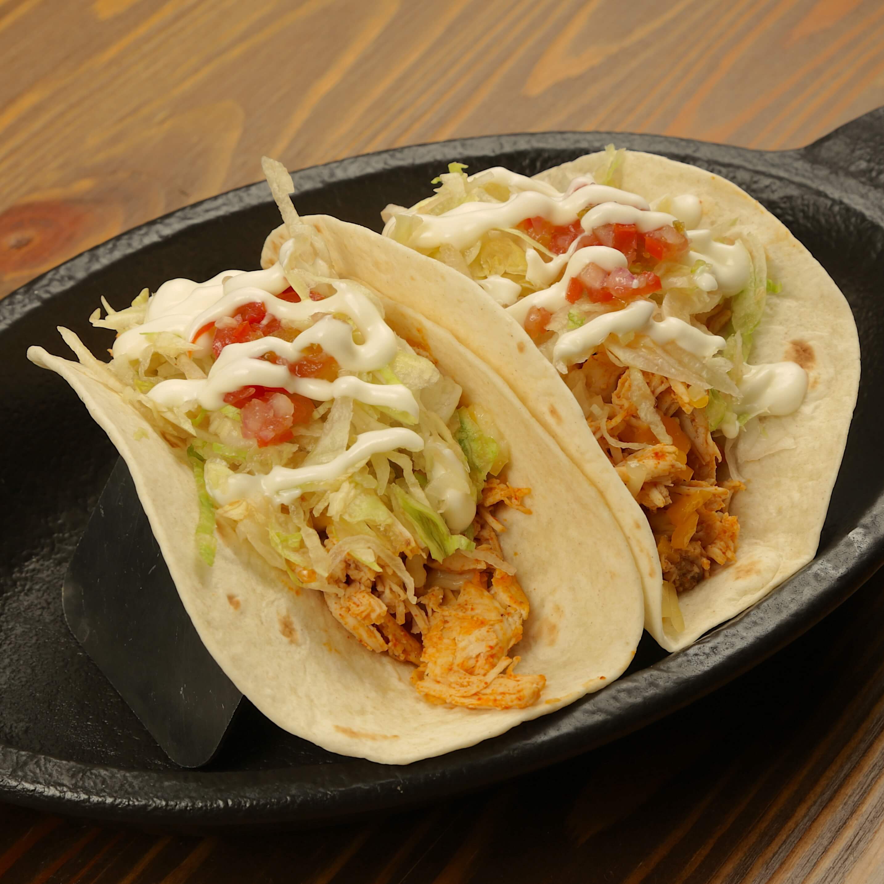 Pulled chicken Tacos - Old Wild West  | Delivery in Monaco
