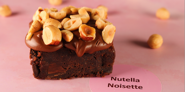 Queen of Brownies - Roasted Hazelnut Nutella Brownie