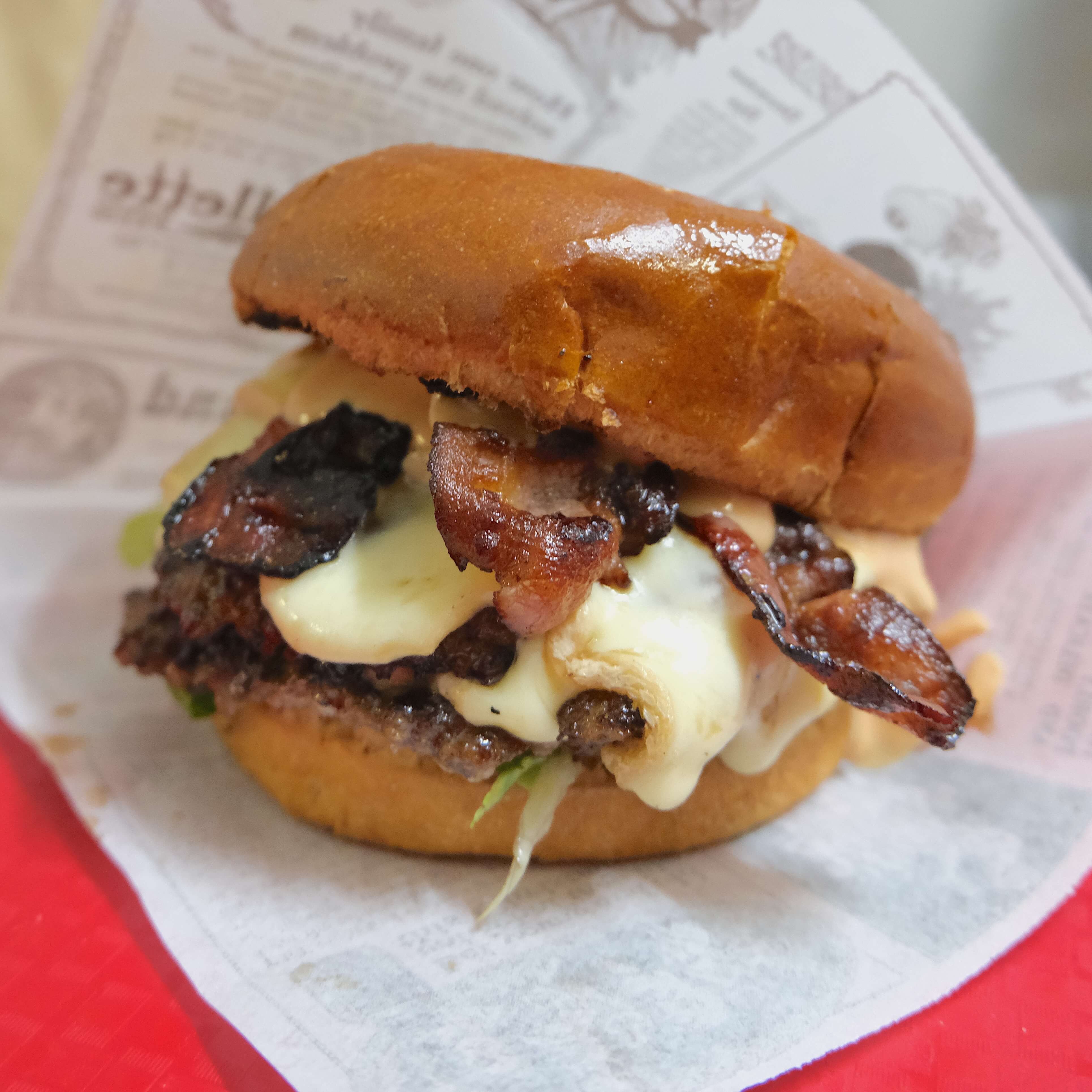 Raclette Burger Combo + Fresh Fries + Drink - Smash | Delivery in Monaco