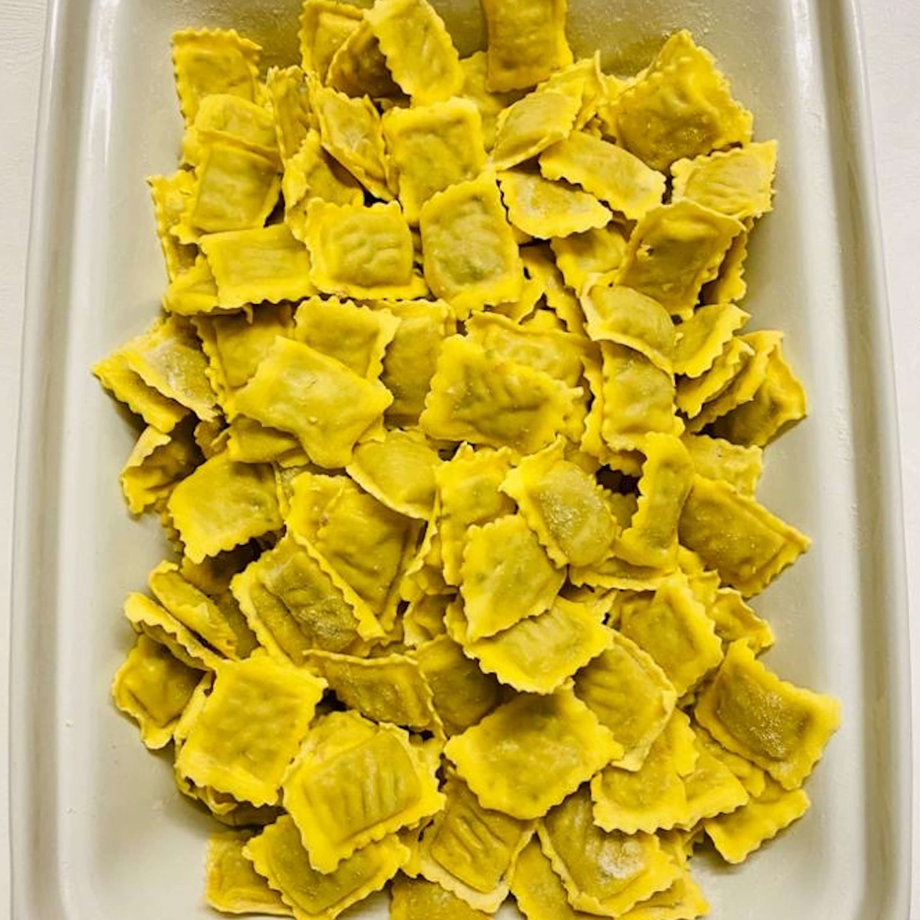 Raviolis courgettes et speck - Maison des Pâtes | Livraison de Pâtes Fraîches à Monaco, Cap-d'Ail & Beausoleil