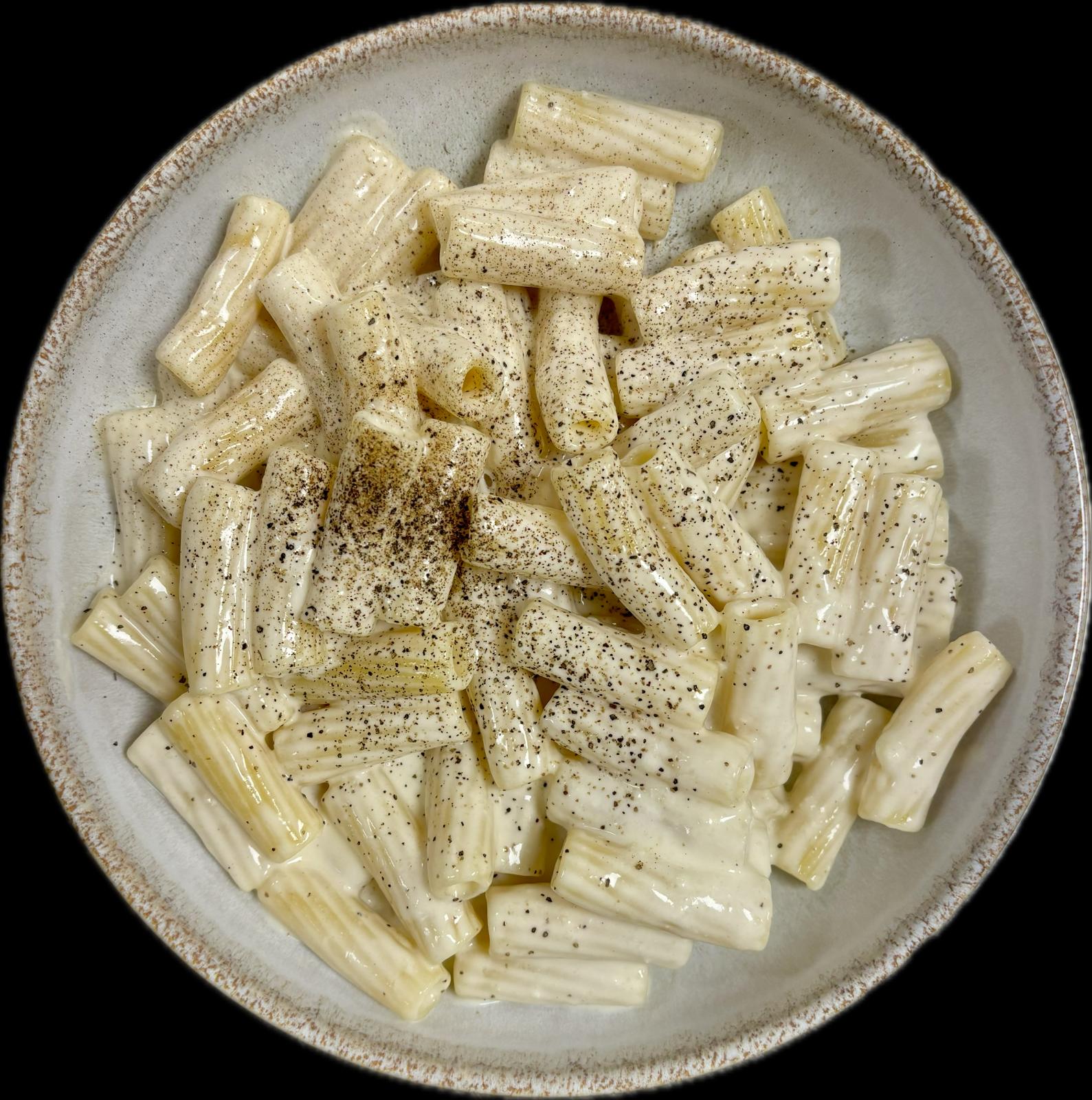 Rigatoni Cacio e Pepe - Pizzeria Monégasque by Mimmo Delivery Monaco | Mr Room Service