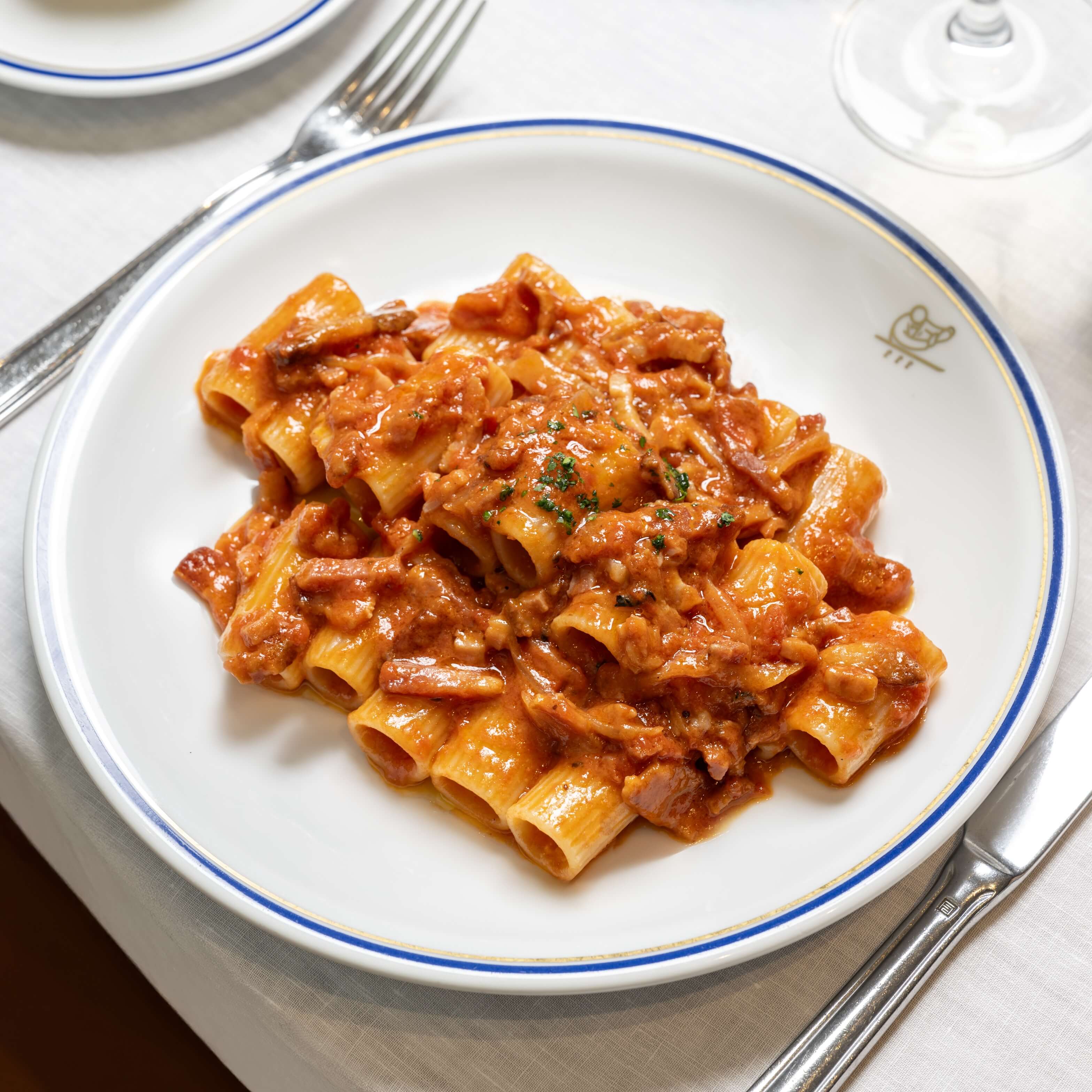 Rigatoni all' Amatriciana - Cipriani | Livraison Gastronomie Italienne à Monaco