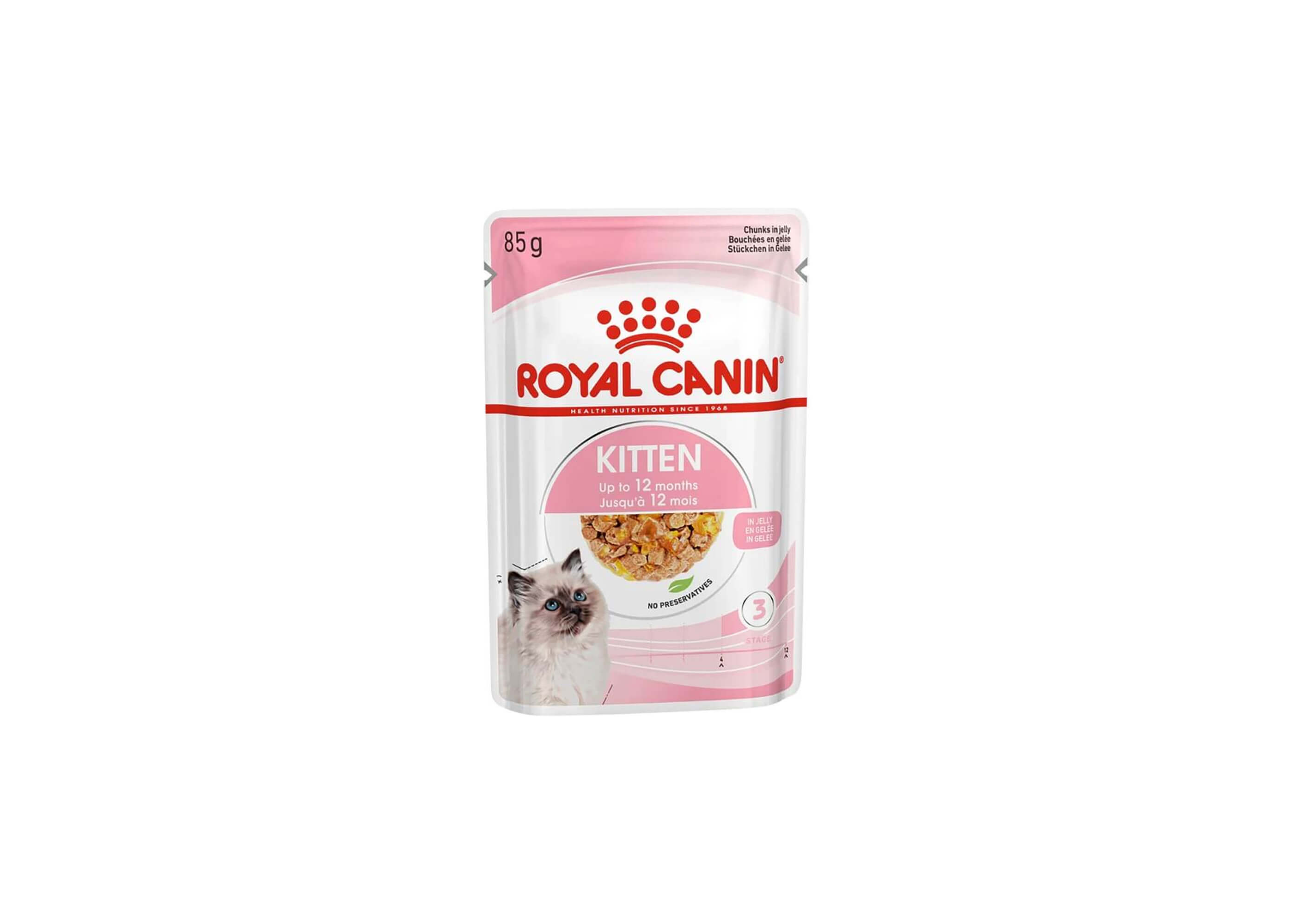 85g Royal Canin - Kitten pouch (x12) - VetMonaco | Delivery Monaco