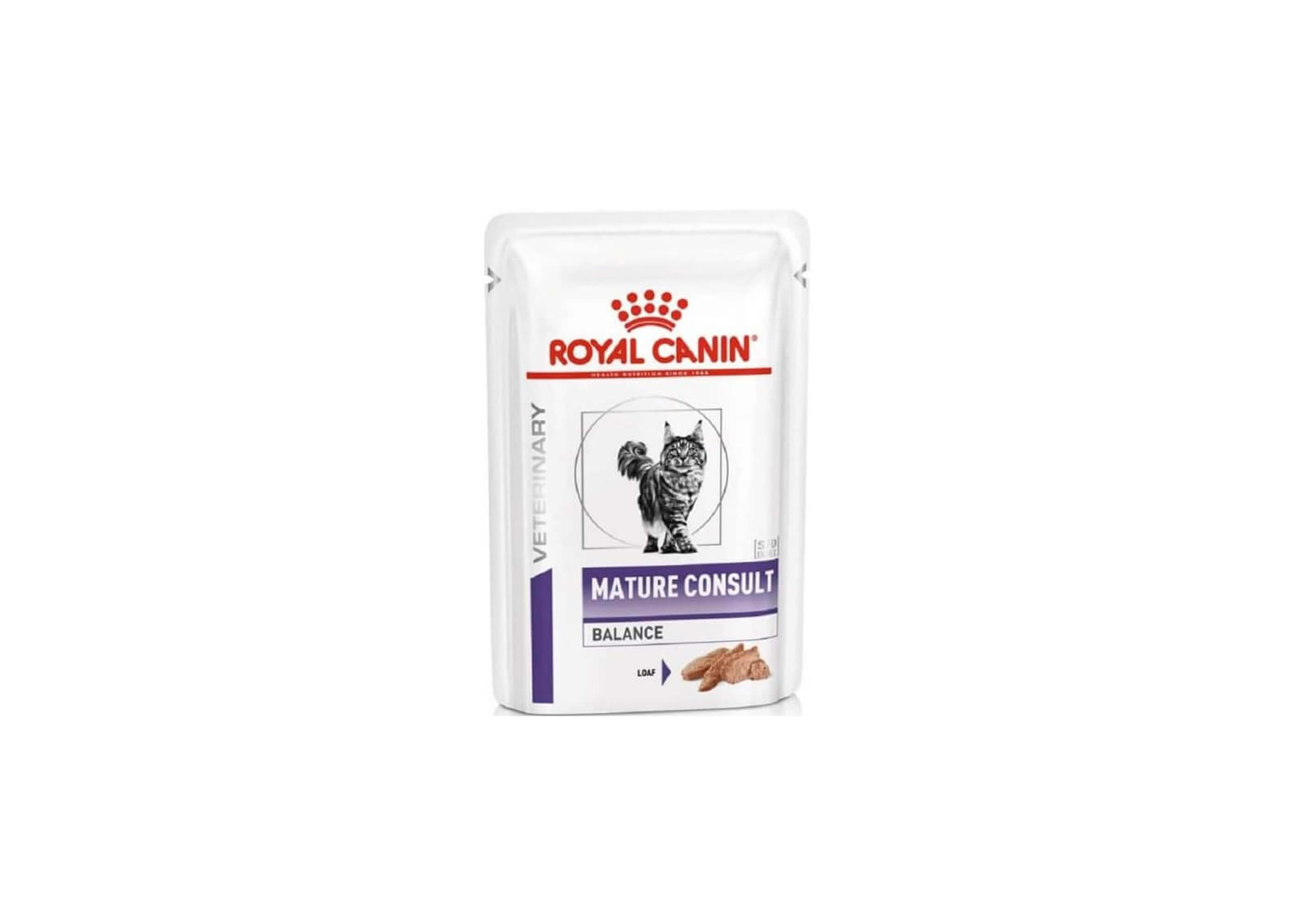 85g Royal Canin - Mature Pouch Loaf (x12) - VetMonaco | Delivery Monaco