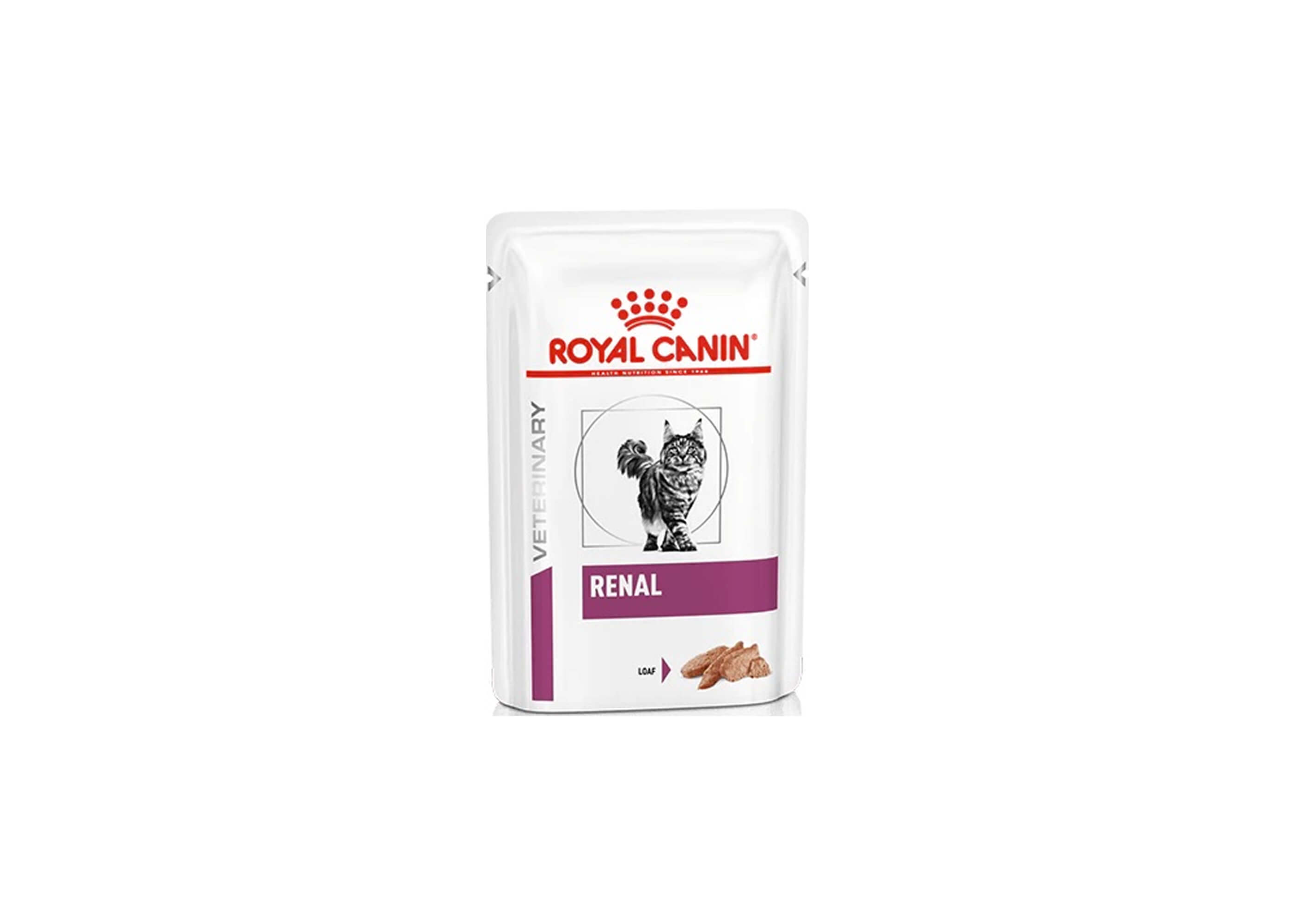 85g Royal Canin - Renal Pouch Loaf (x12) - VetMonaco | Delivery Monaco