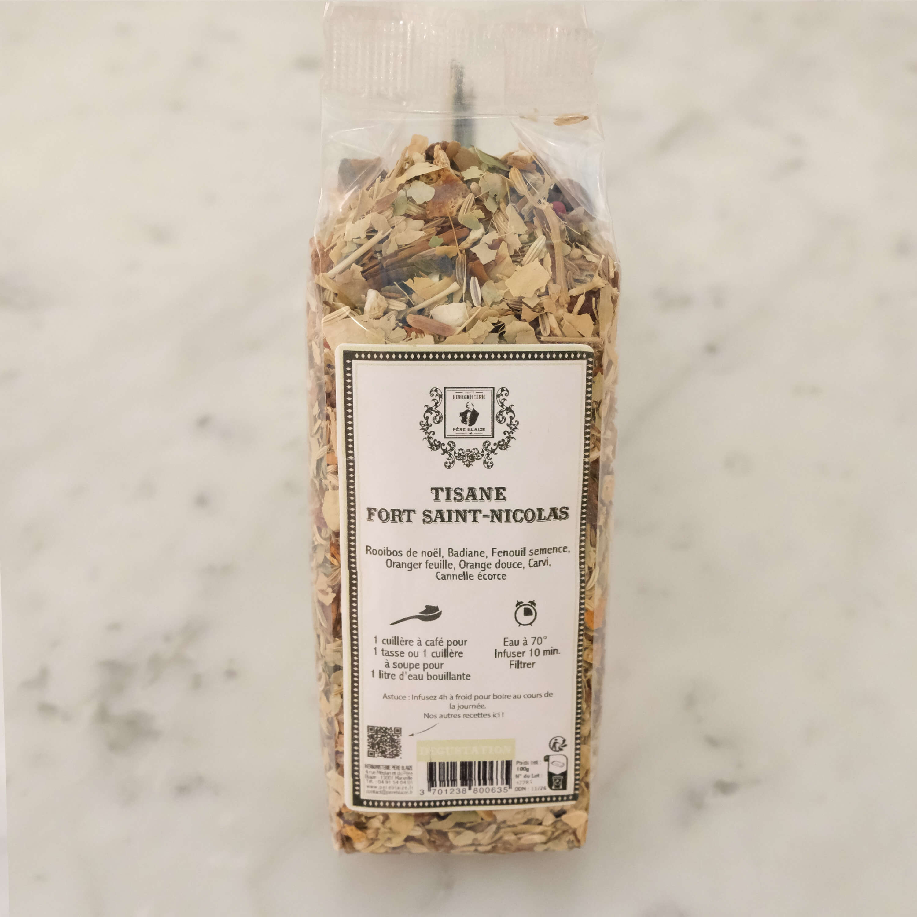 Saint-Nicolas herbal tea 100g - Dean and Deluca Shop
