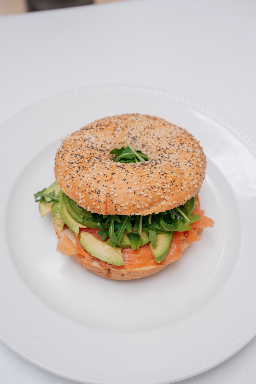 Salmon Bagel  - Amore Mio | Sandwiches & Salads Delivery in Monaco, Cap-d'Ail & Beausoleil