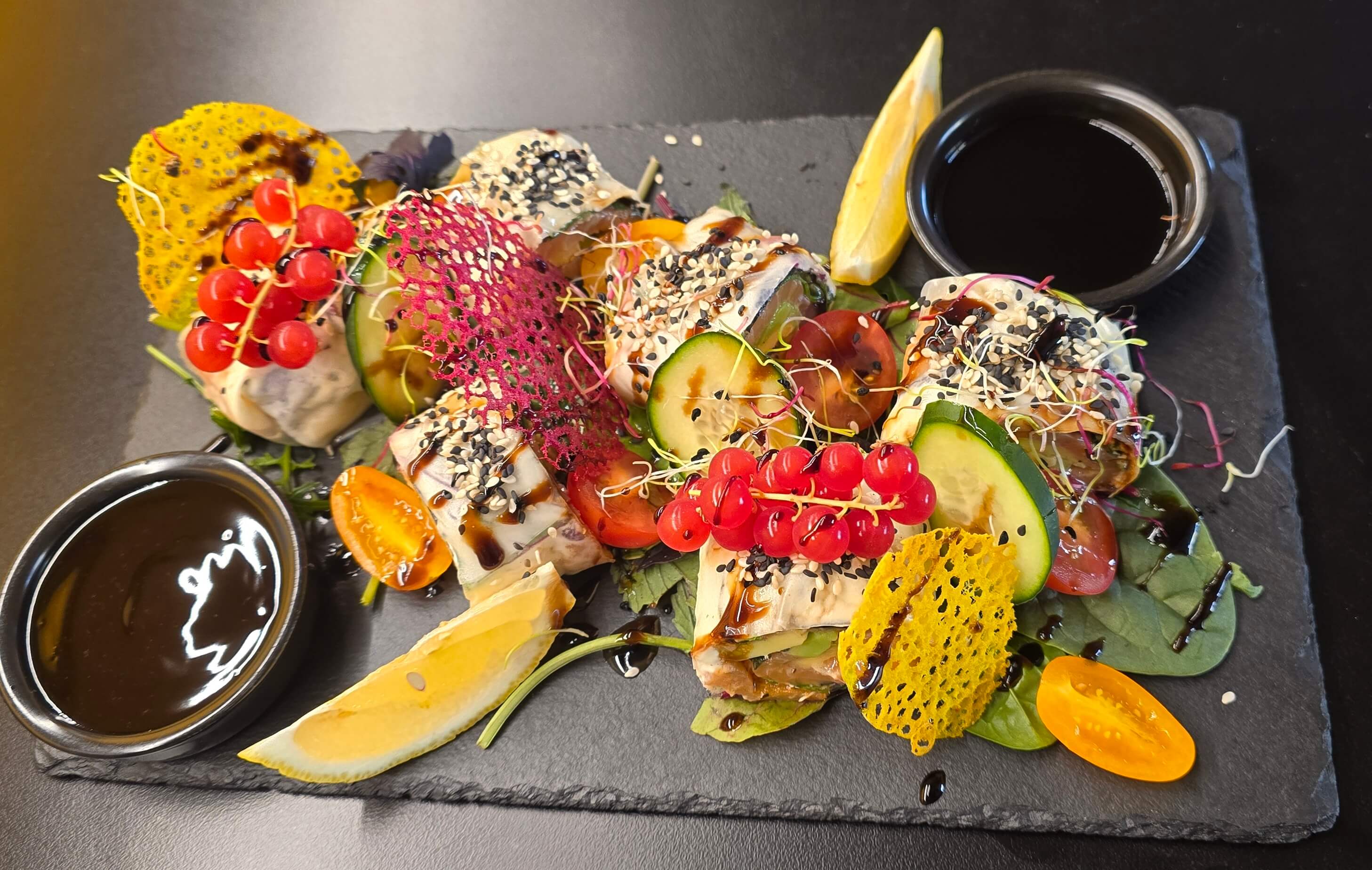 Salmon Rolls - Zeits Bar
