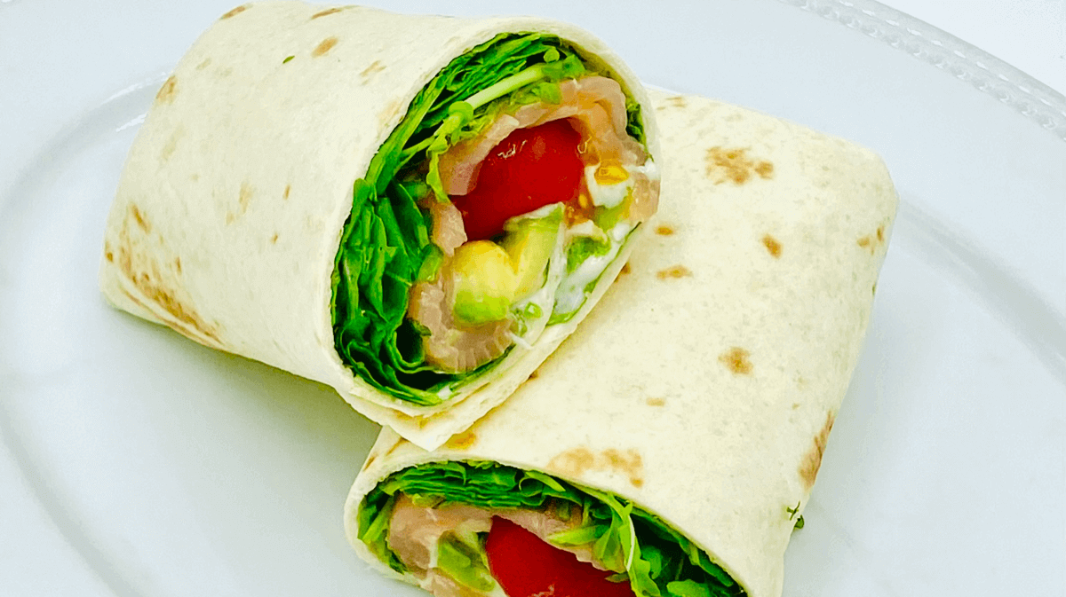 Wrap Saumon - Amore Mio | Livraison Sandwichs & Salades à Monaco, Cap-d'Ail & Beausoleil