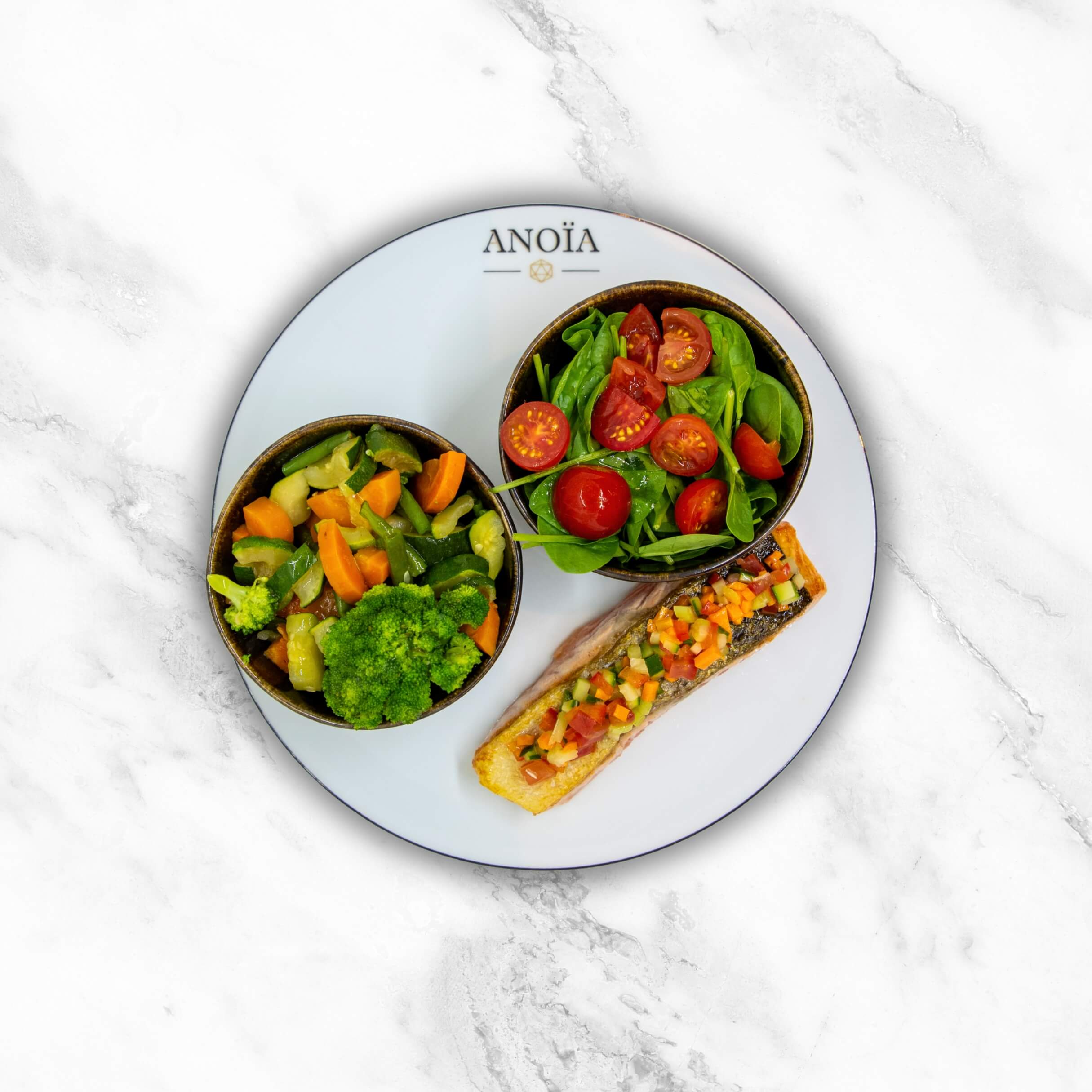 Salmon steak - Anoïa — Breton Crêpes & Monegasque Flavors Delivered in Monaco