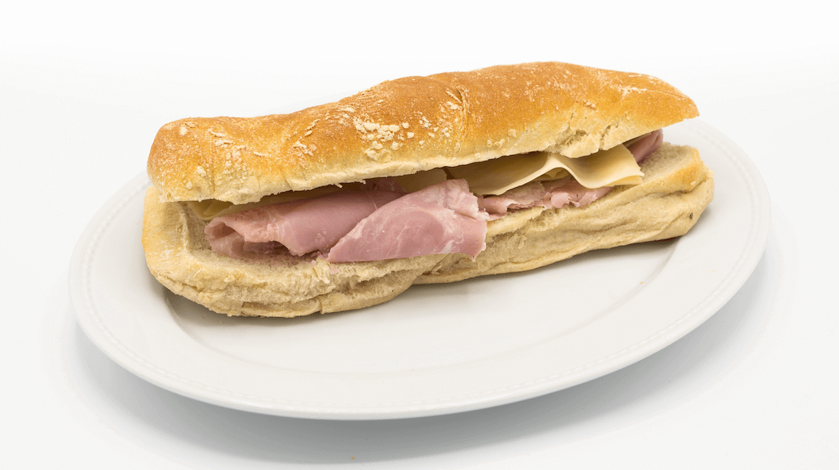 Sandwich - Jambon, fromage - Amore Mio | Livraison Sandwichs & Salades à Monaco, Cap-d'Ail & Beausoleil