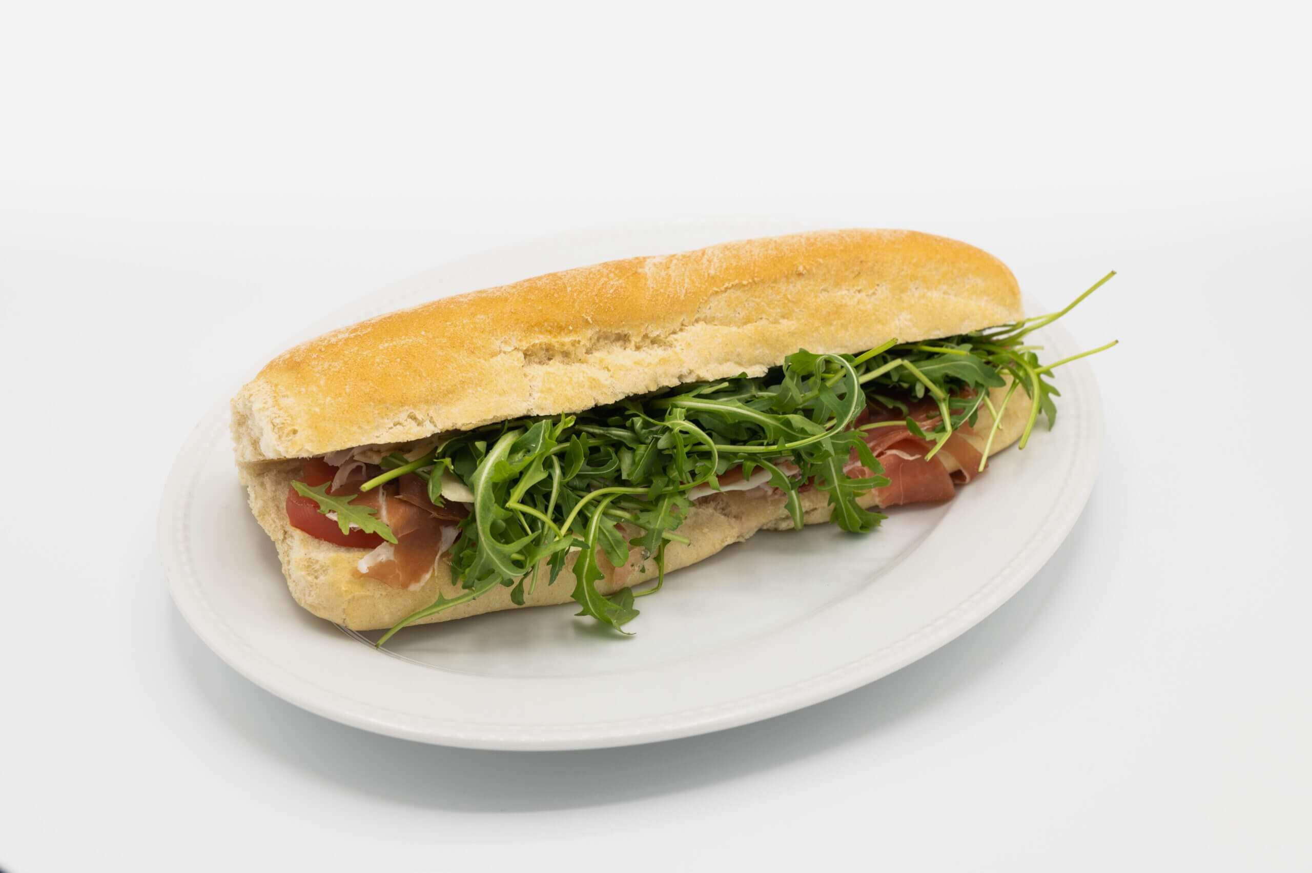 Sandwich Raw Ham - Amore Mio | Sandwiches & Salads Delivery in Monaco, Cap-d'Ail & Beausoleil