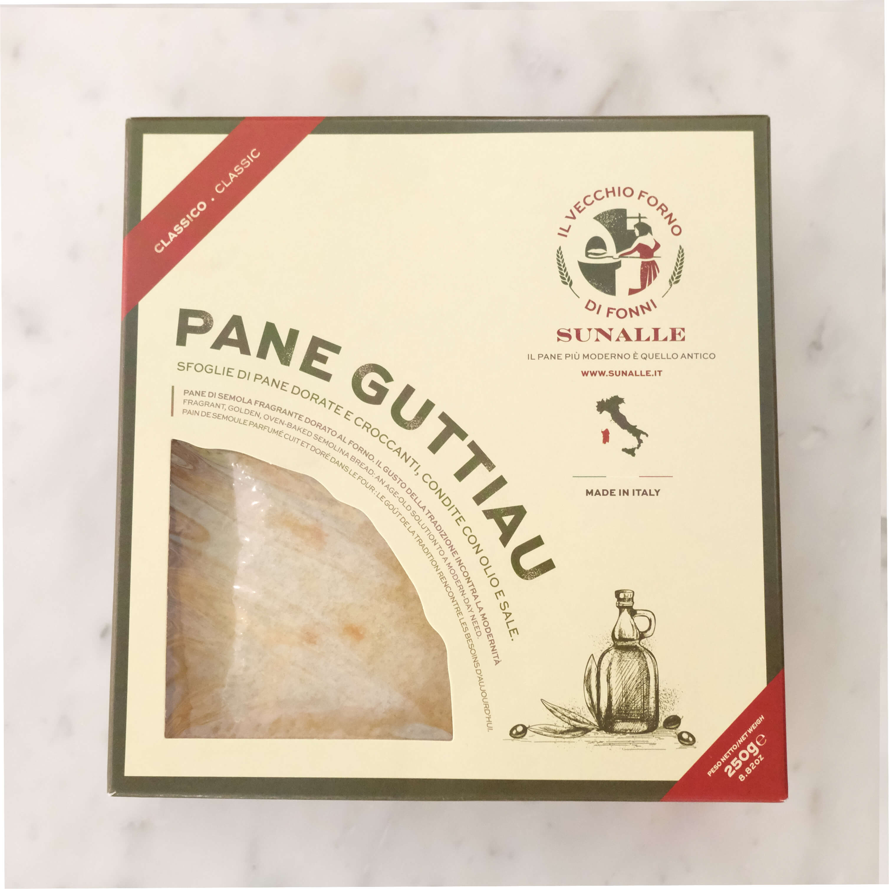 Sardinian bread with olive oil 250g - Dean and Deluca Shop