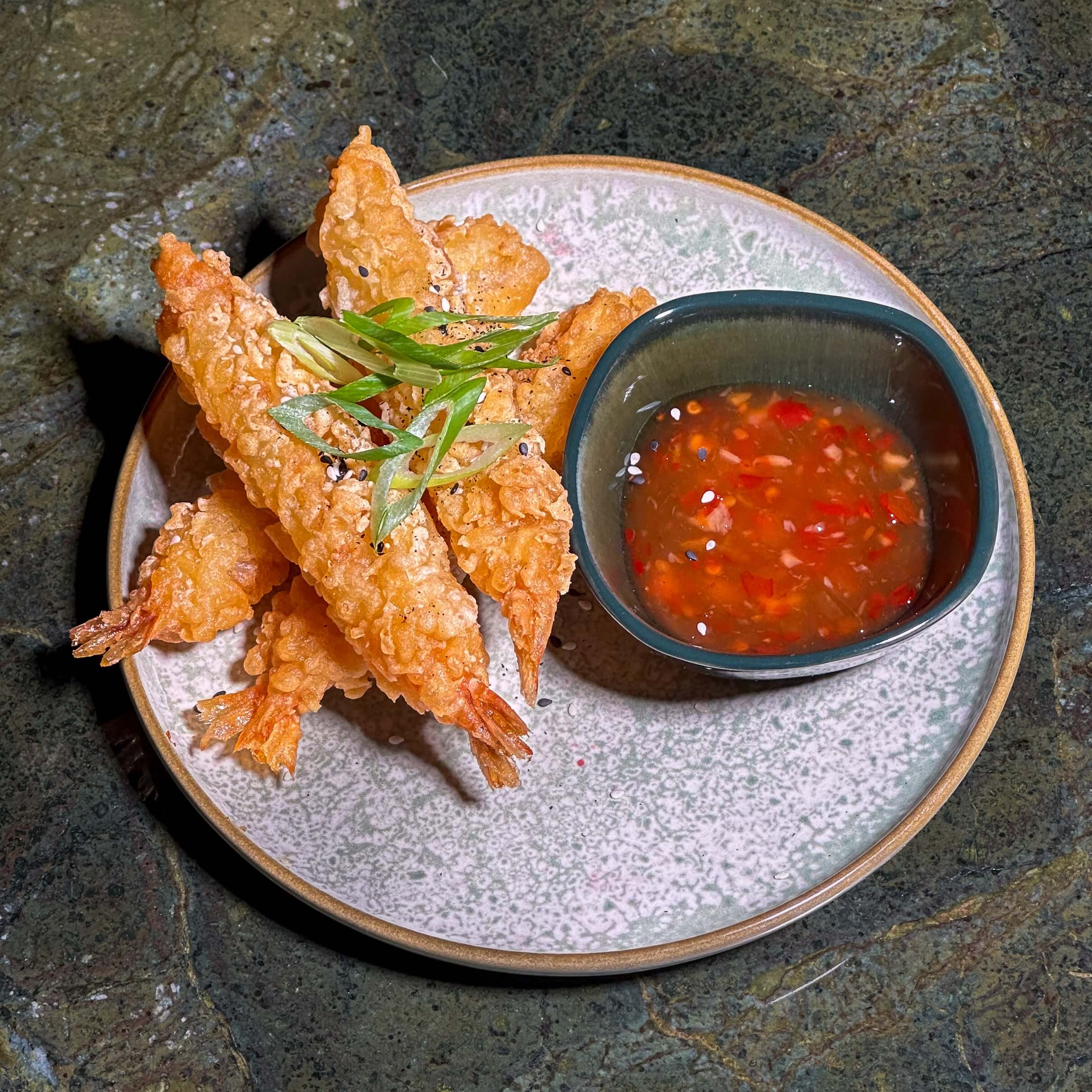 Shrimp Tempura (4 pieces) - Spicy Bamboo Thai Monaco — Pad Thai, Bo Bun & Curry Delivery