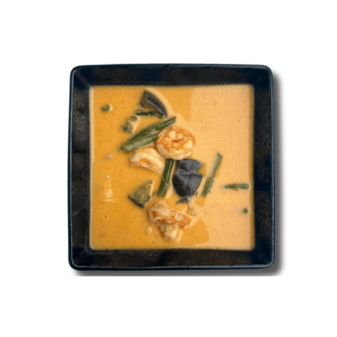 Shrimps Red Curry - Hiu Thai | Livraison à Monaco, Cap-d'Ail & Beausoleil