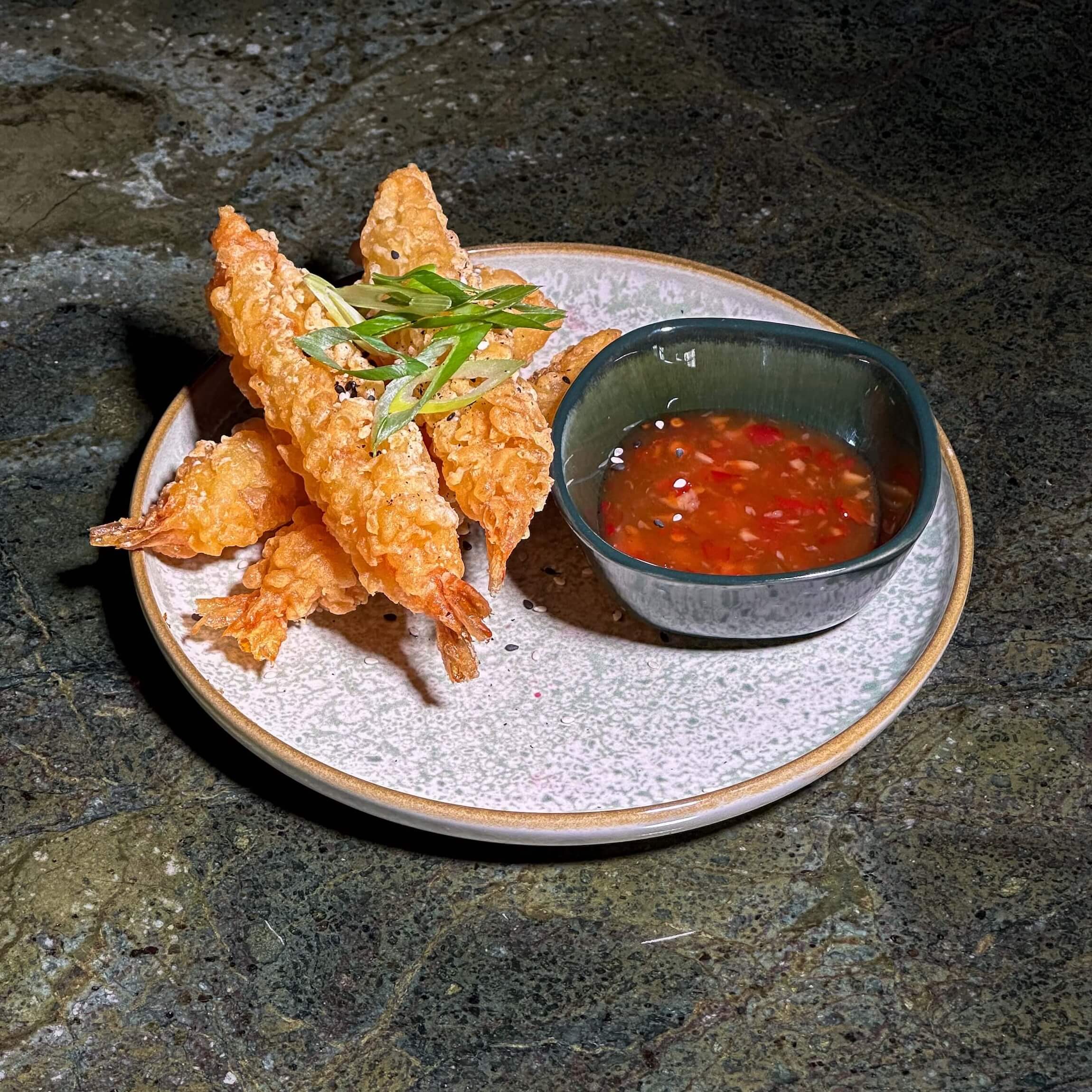 Shrimps tempura x4 - Sushi by Spicy Bamboo
