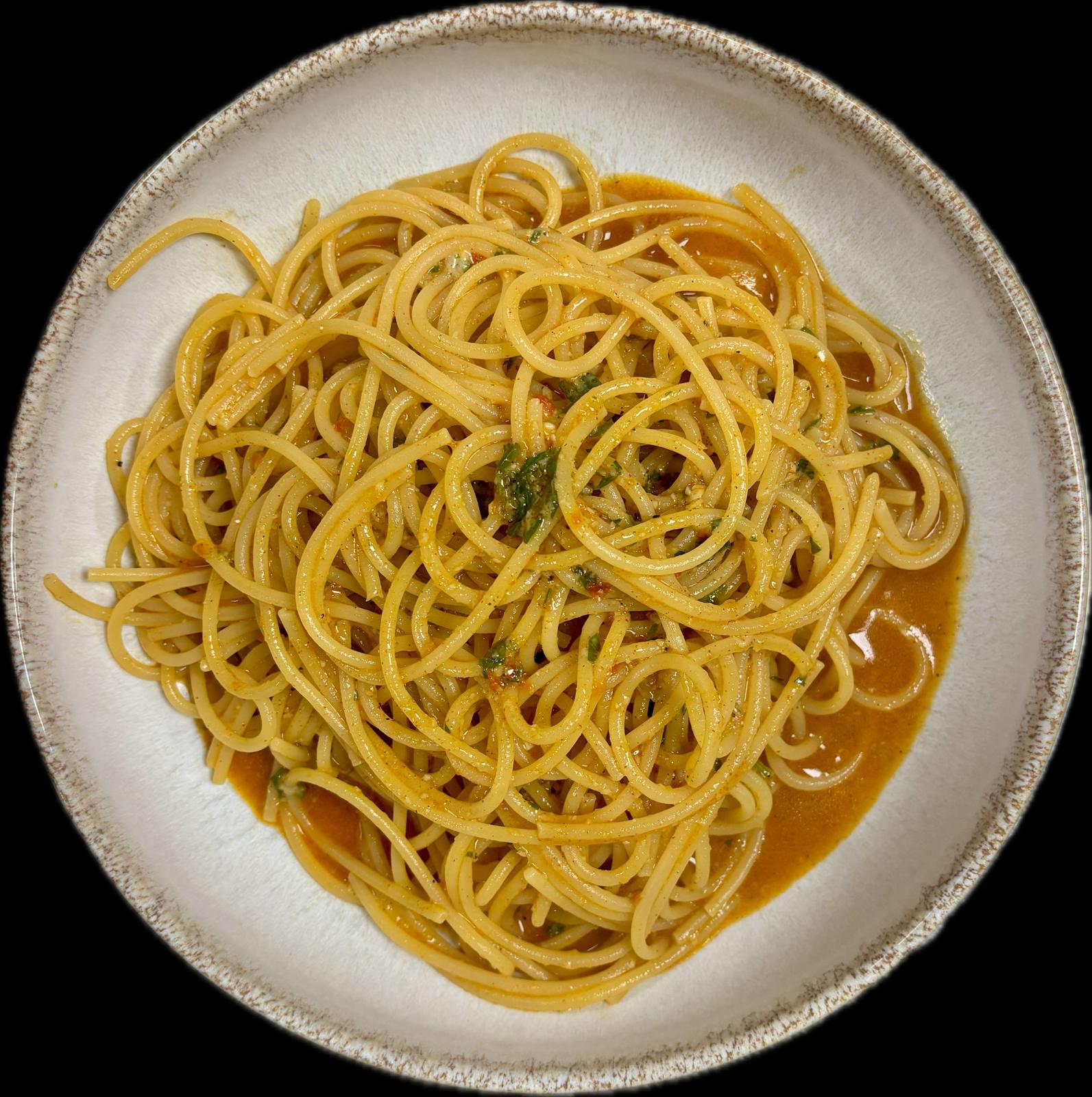 Spaghetti Aglio, olio, peperoncino - Pizzeria Monégasque by Mimmo Delivery Monaco | Mr Room Service