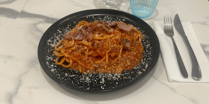 Spaghetti all'amatriciana