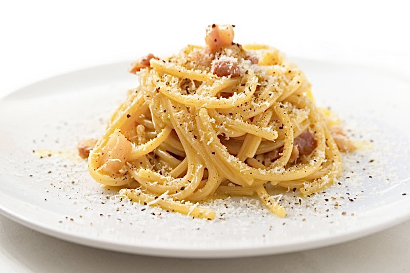 Spaghetti alla carbonara - Bubble Bar