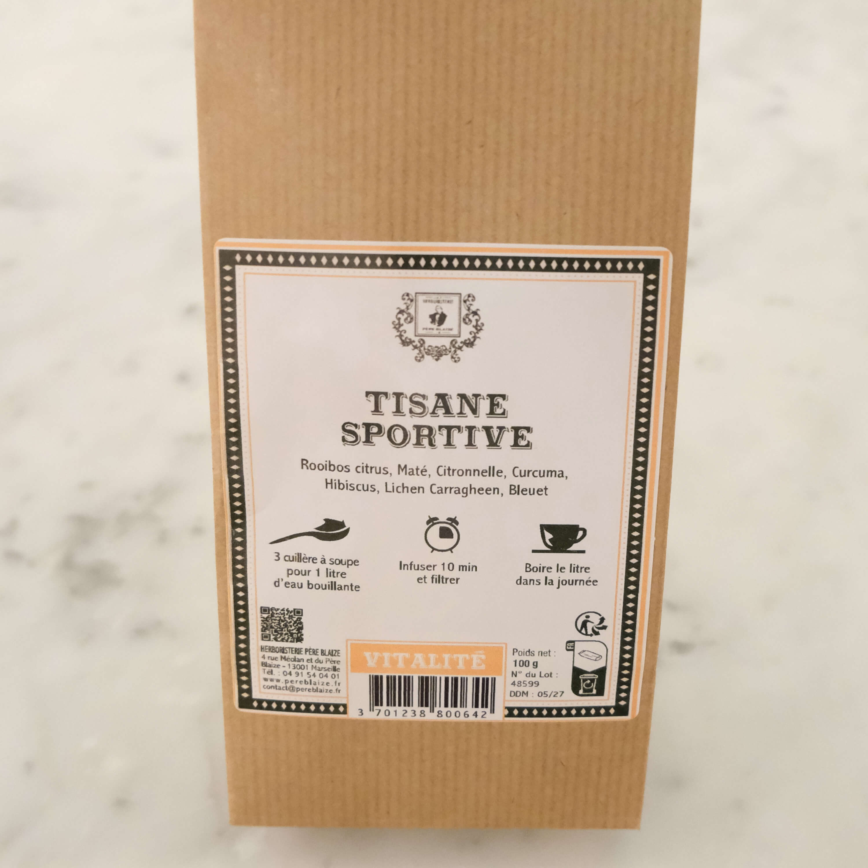 Sports herbal tea 100g - Dean and Deluca Shop