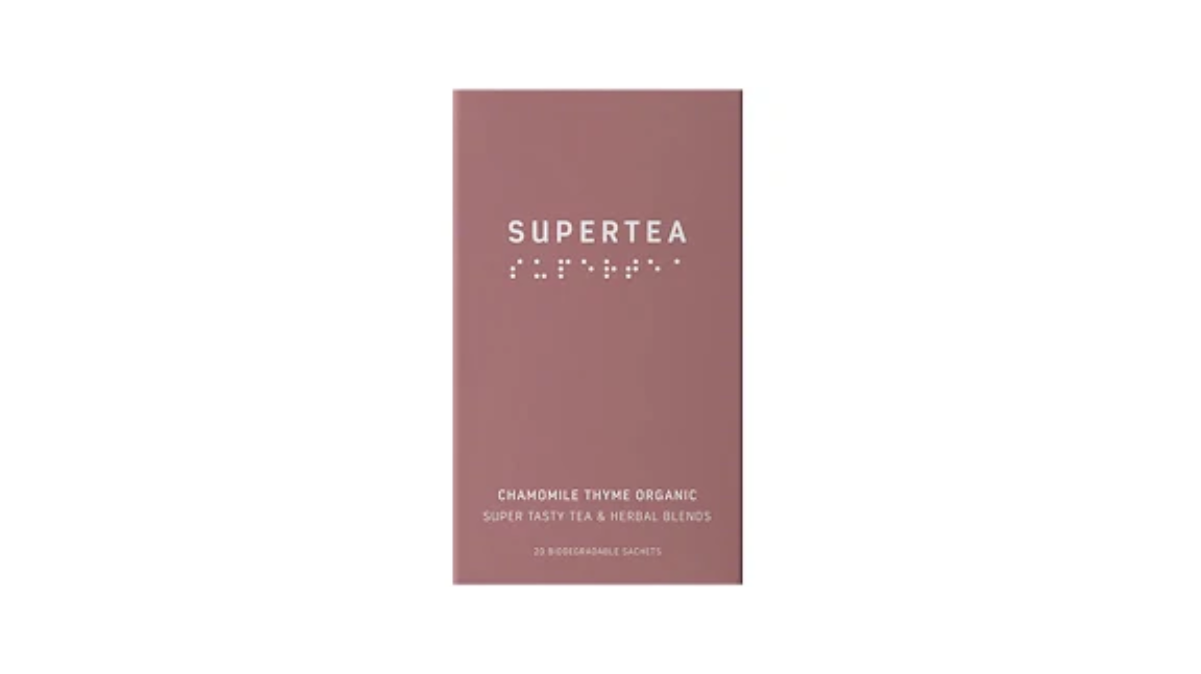 Supertea Chamomile Thyme Organic Tea