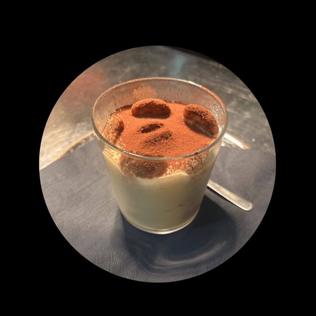 Tiramisù with coffee Pelourino - Truffle Gourmet San Maurizio | Truffle & Pasta Delivery in Monaco