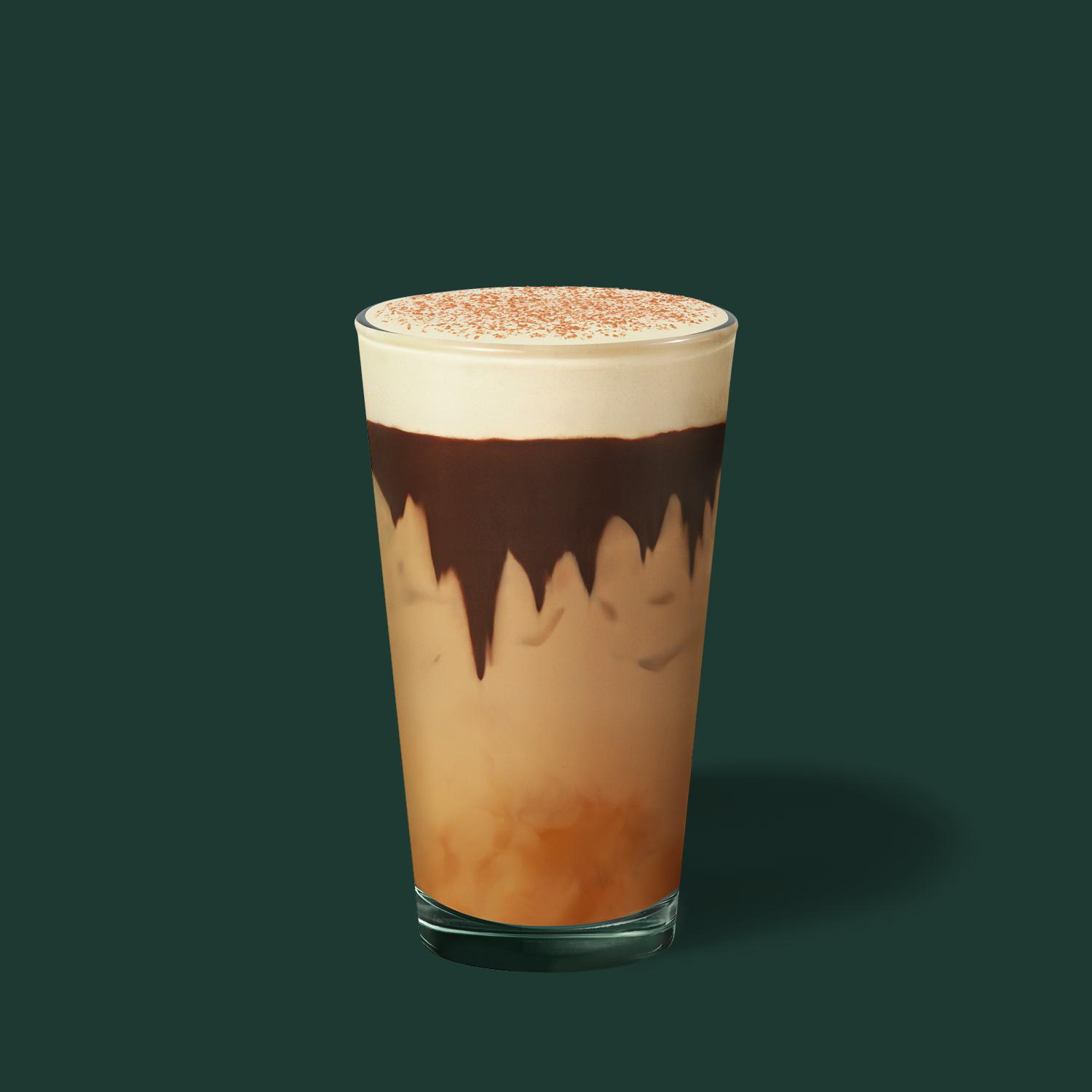 Tiramisu Iced Oat Shaken Espresso - Starbucks  | Delivery in Monaco