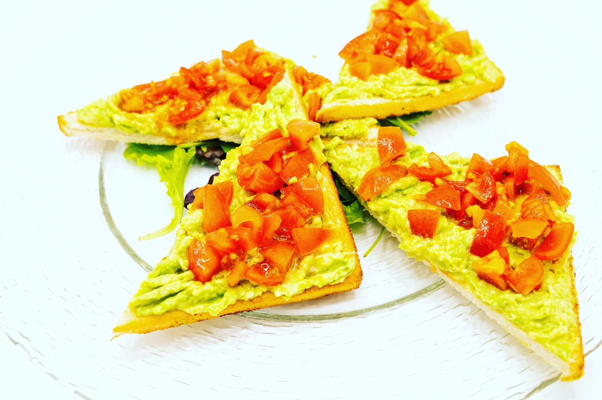 Toast avocado with cherry  - Bubble Bar