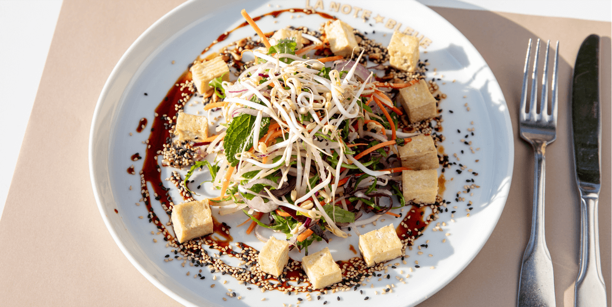 Tofu Thaï salad