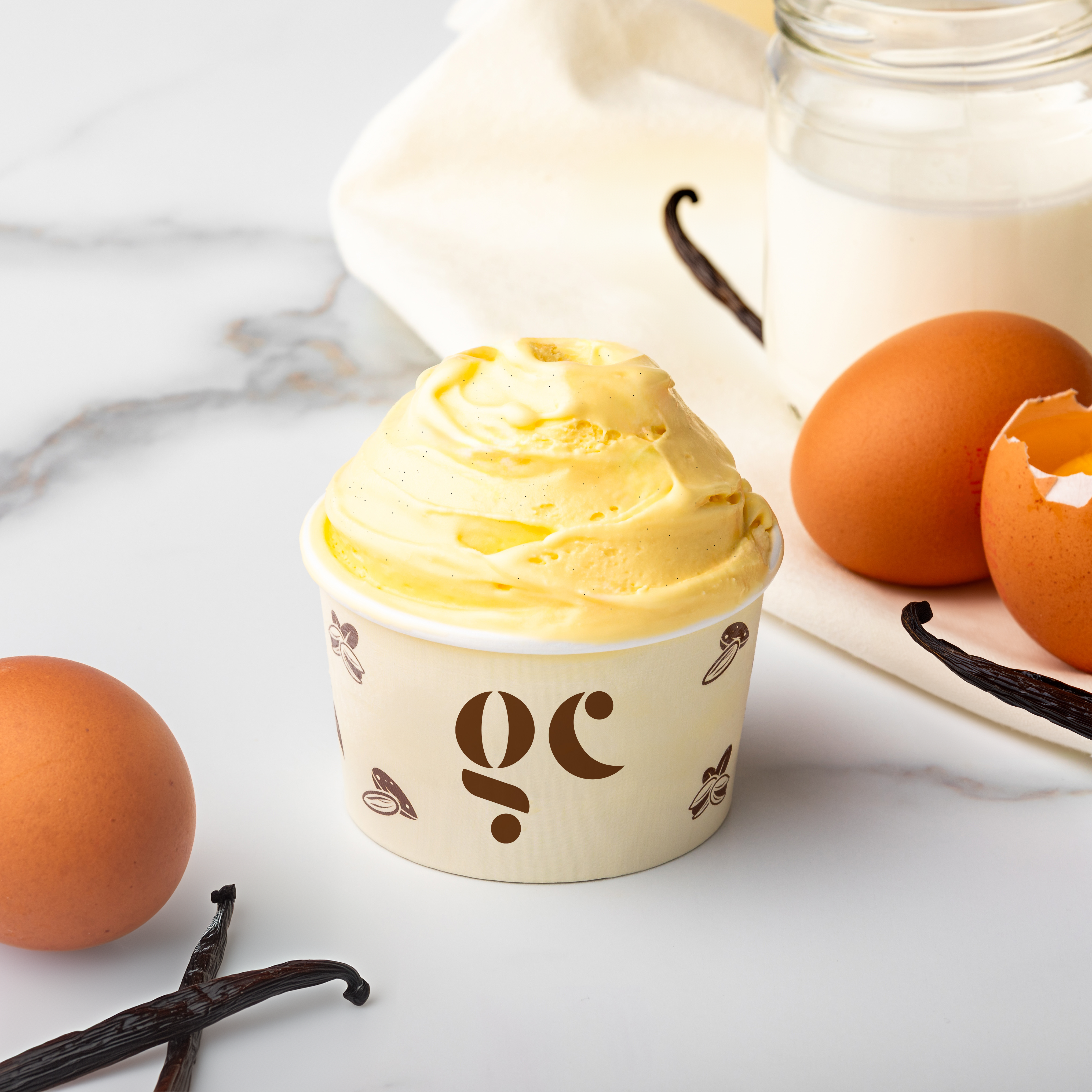 Vanilla - GC - Gelato & Cioccolato | Ice Cream & Sweets Delivery in Monaco, Cap-d'Ail & Beausoleil