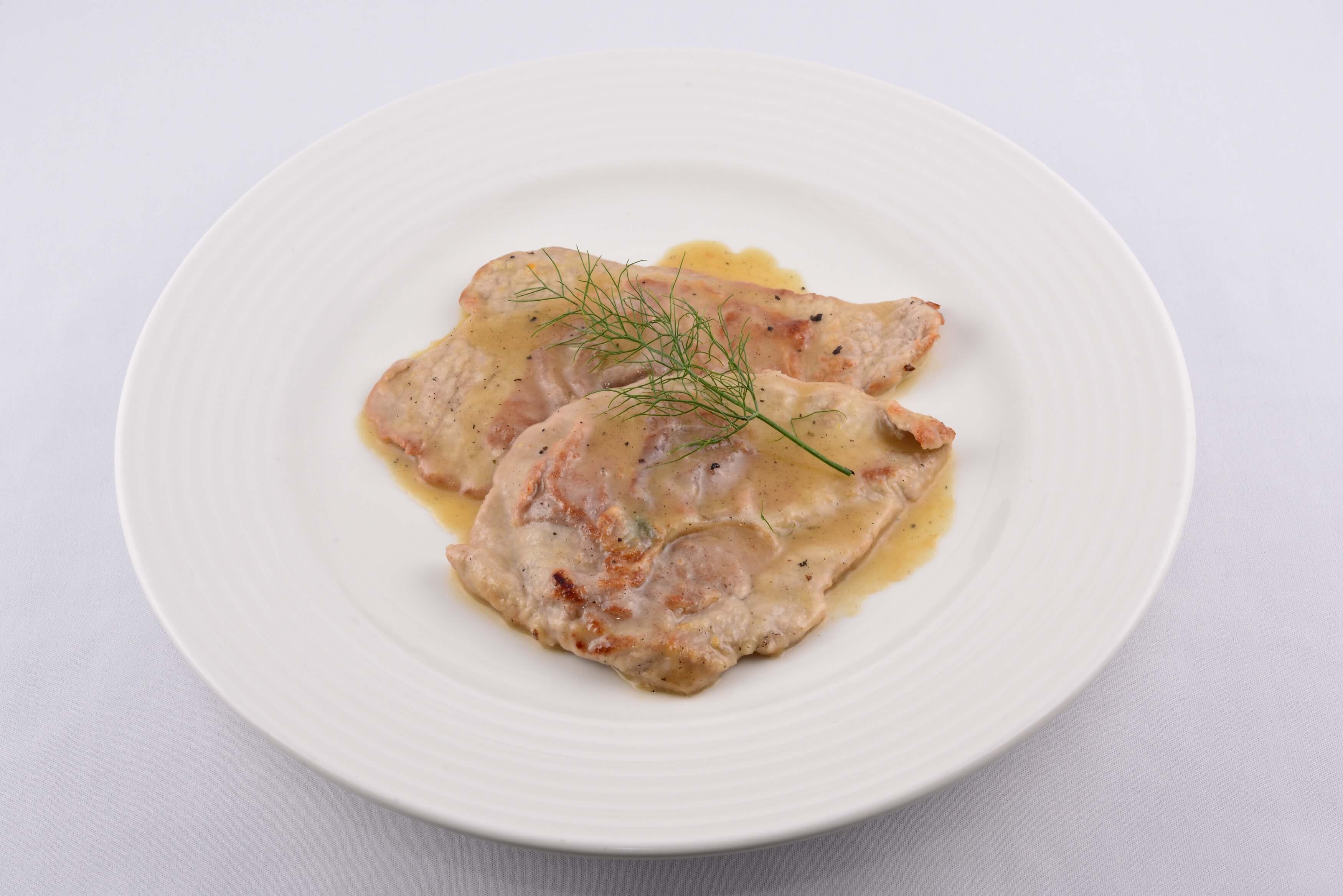 Piccata de veau au citron - Pulcinella | Livraison Pizza Italienne Traditionnelle à Monaco