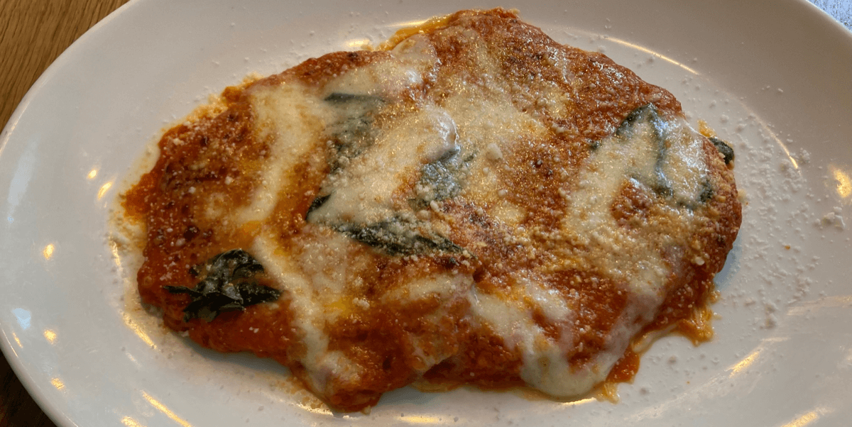 Veal escalope Sorrentina