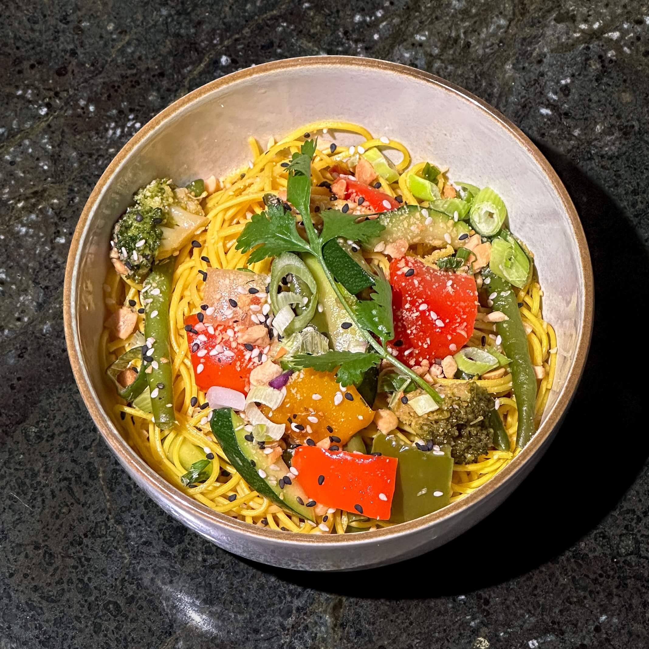 Veggies Noodles - Spicy Bamboo Thai