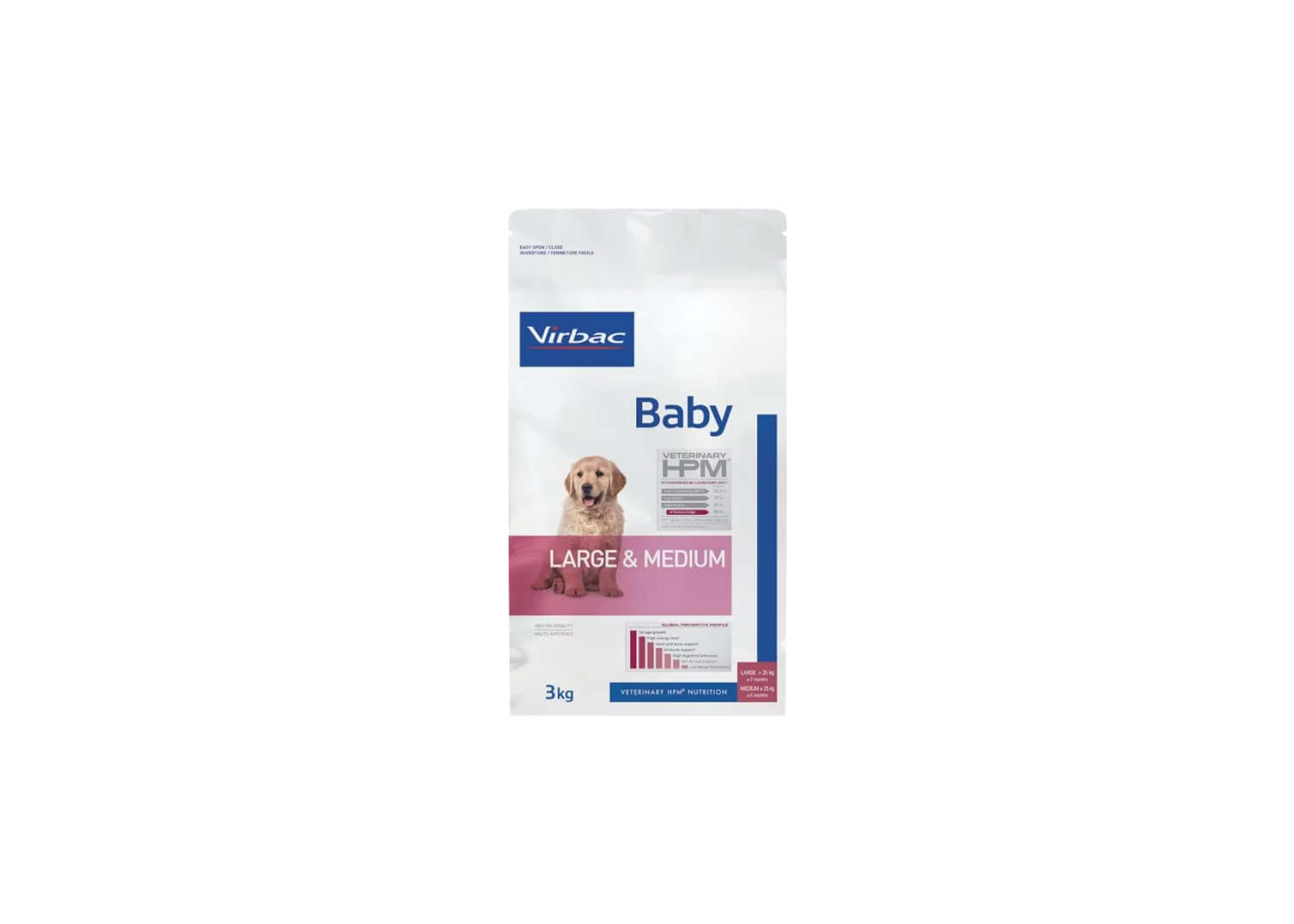 3kg Virbac - Baby Large & Medium - VetMonaco | Delivery Monaco